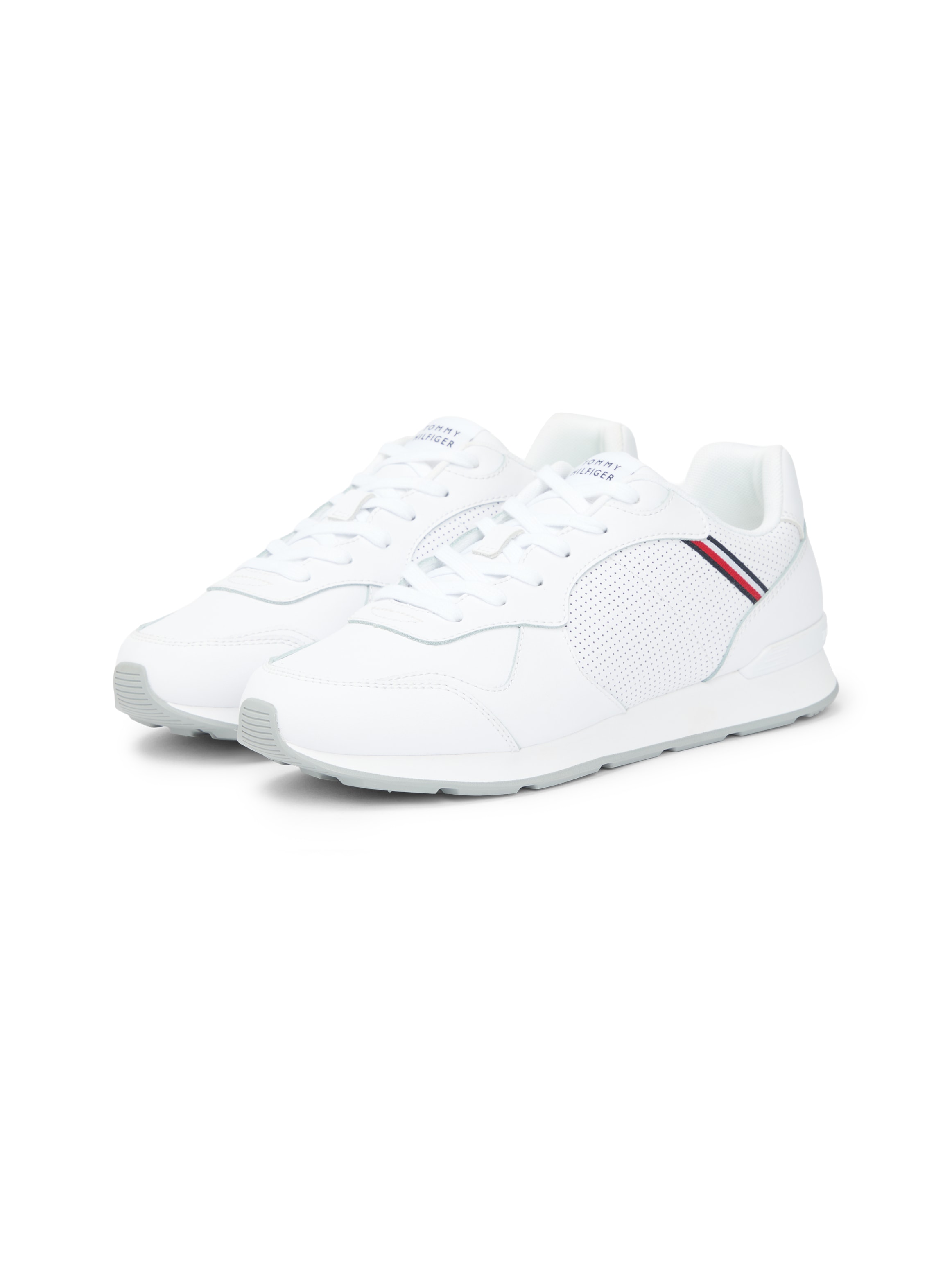 Tommy Hilfiger 1100000002199 "MAXLITE 1A", Freizeitschuh, Halbschuh, Schnürschuh, Streifen in Tommy Farben