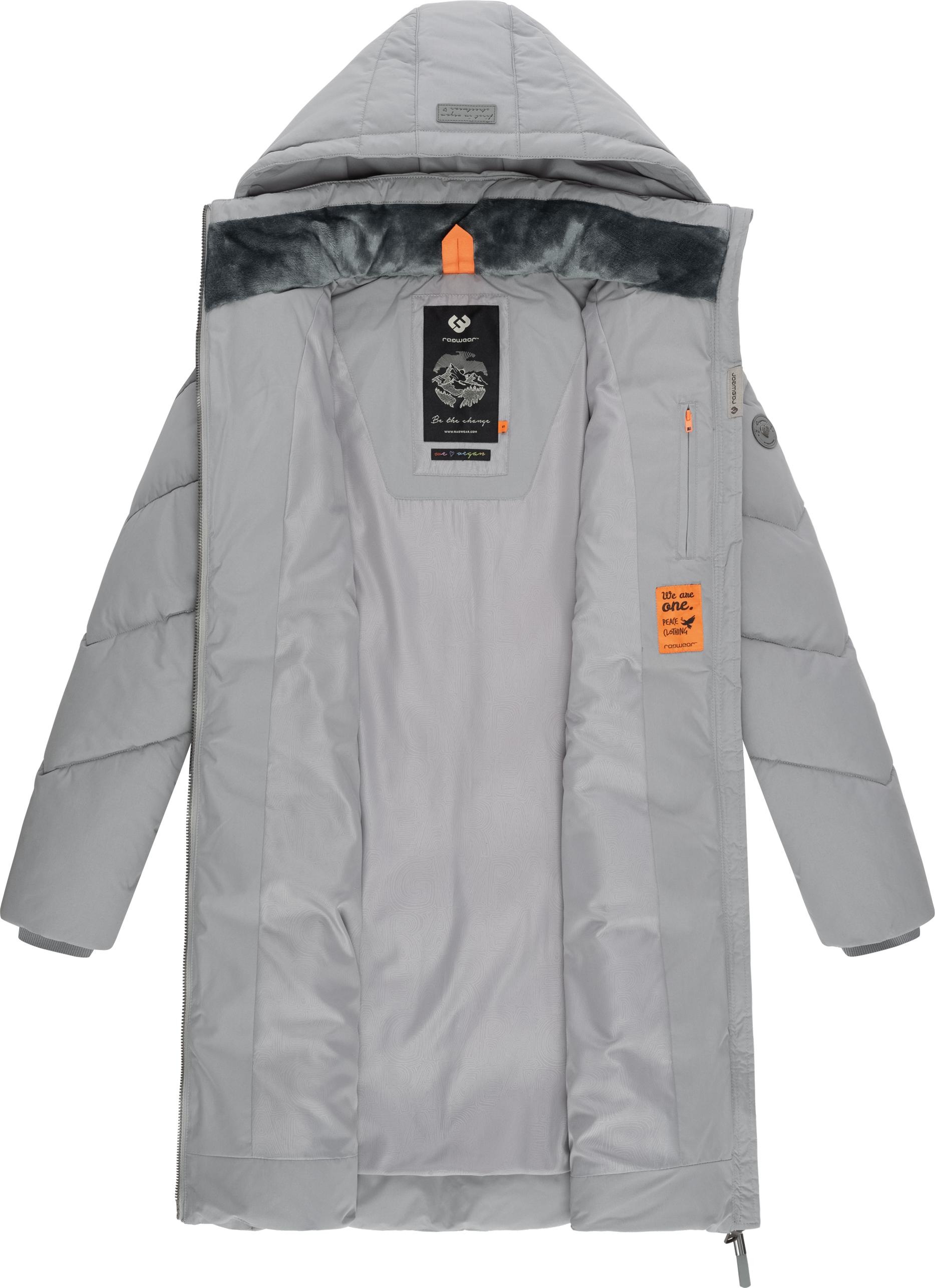 Ragwear Wintermantel »Rebelka«, wasserdichter Winterparka mit abnehmbarer Kapuze