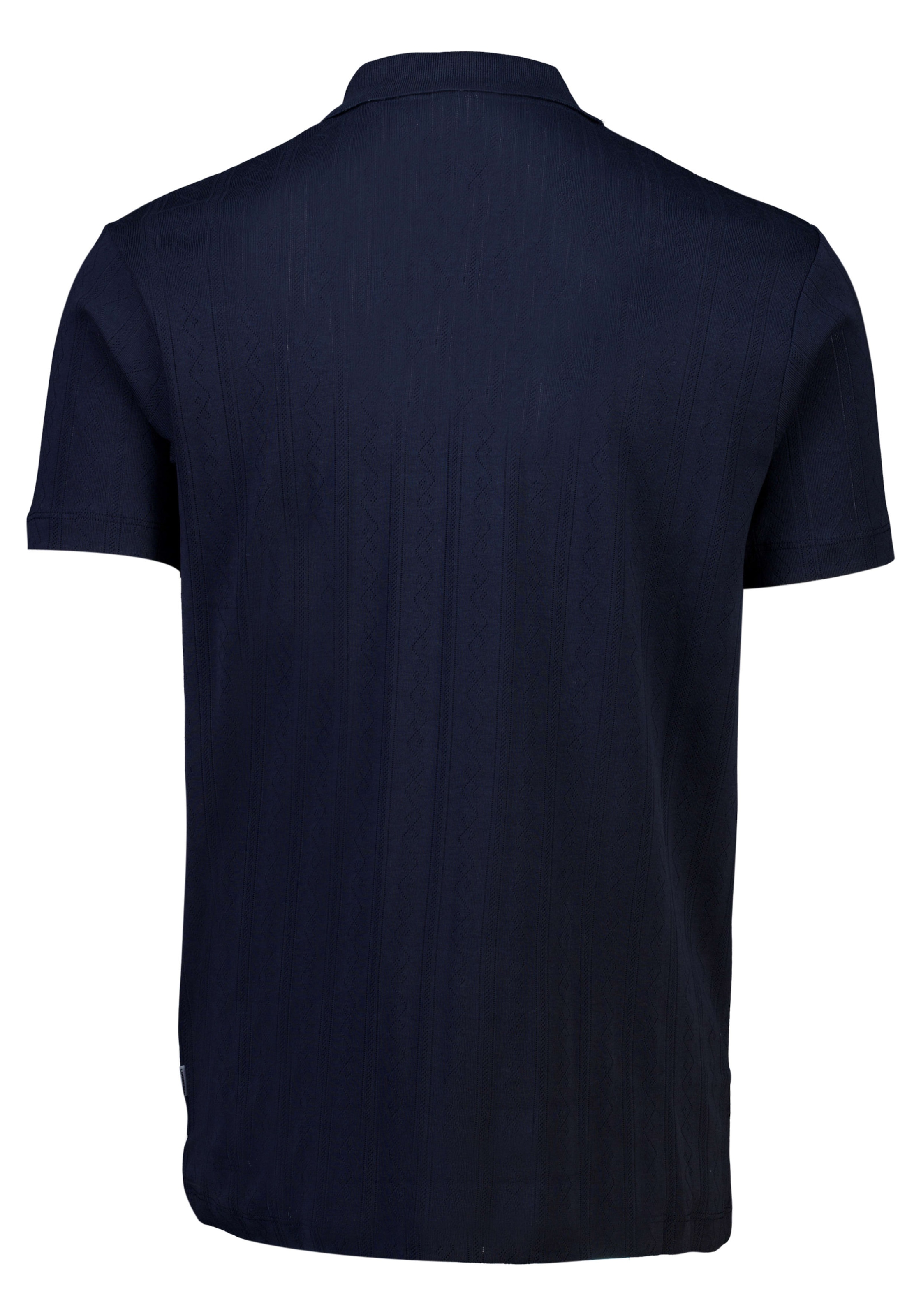 LINDBERGH Poloshirt Sommer-Polo mit feiner Strickstruktur