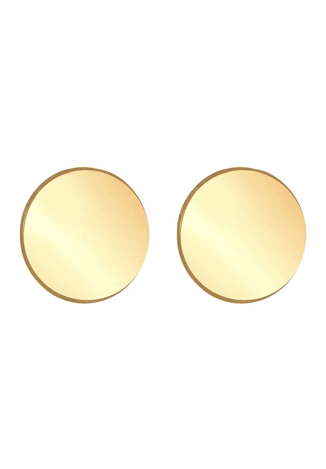 Gelbgold« Ohrstecker Minimal Filigran »Kreis Trend Premium 585 bestellen Paar | Geo BAUR online Elli