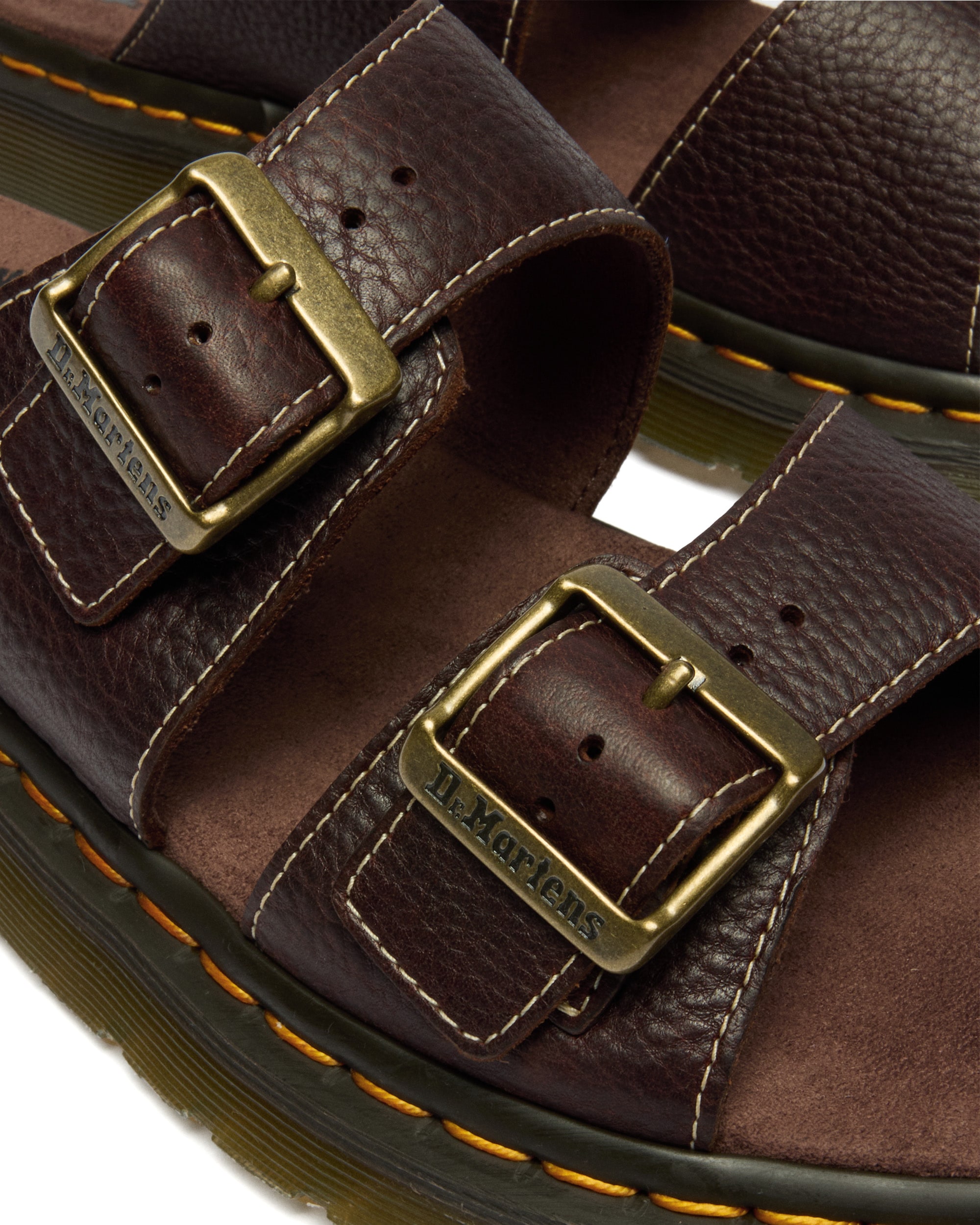 DR. MARTENS Pantolette »Josef«  Sommerschuh, Schlupfschuh mit Logoprägung an den Schnallen, Slide