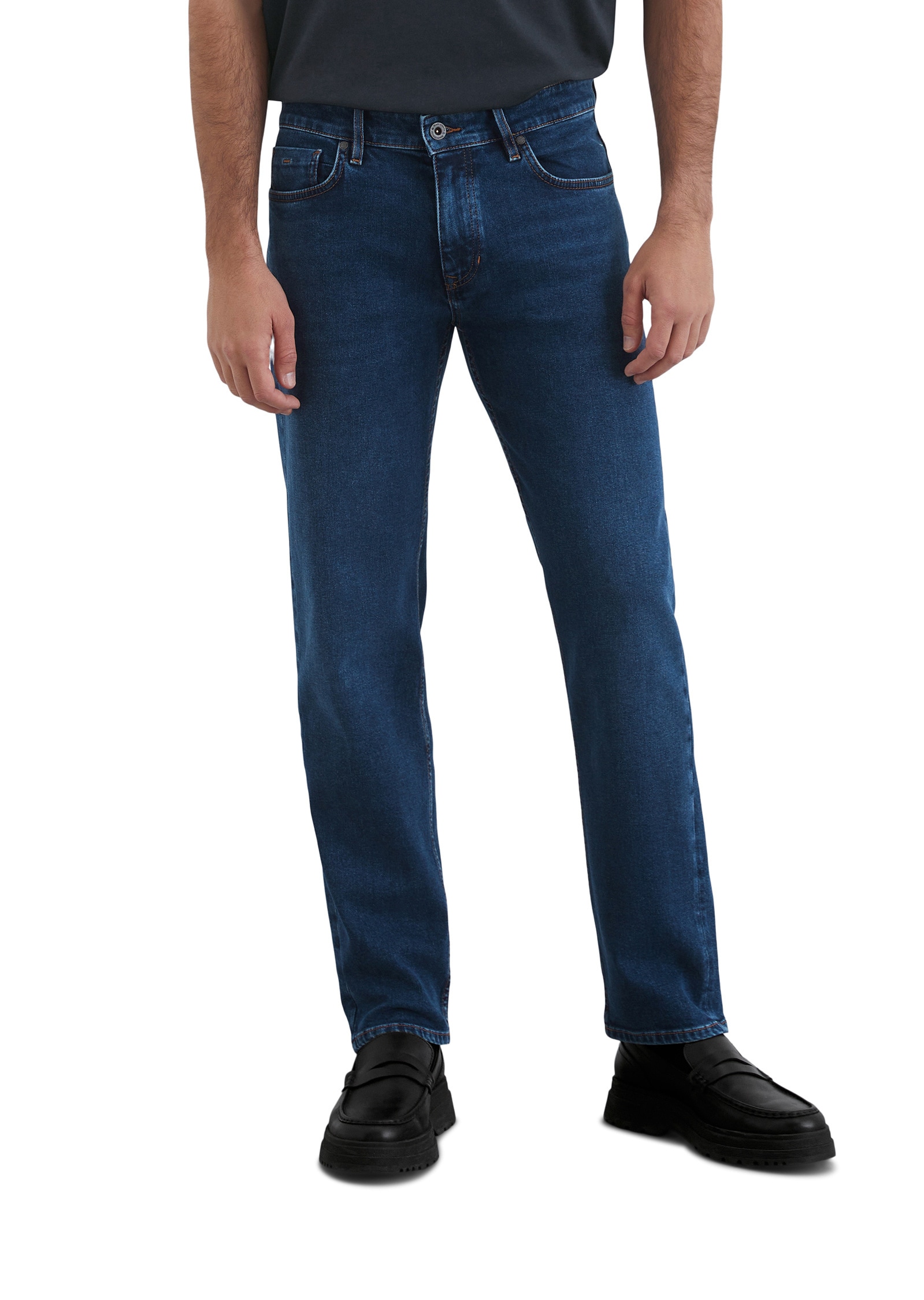 Marc OPolo Regular-fit-Jeans "aus Bio-Baumwolle-Mix" günstig online kaufen