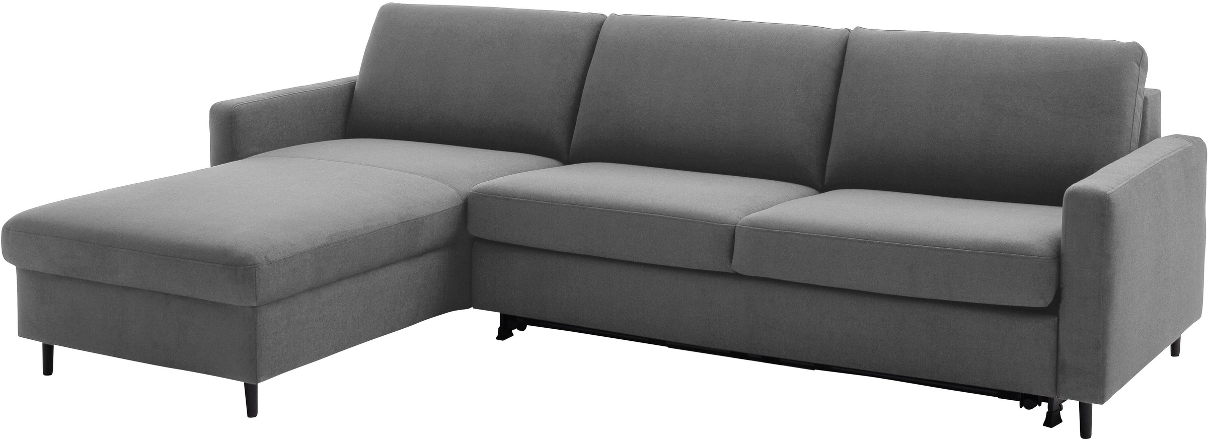 Home affaire Ecksofa "Calestra, Bezug Easy Care, Dauerschlaffunktion in 2 Q günstig online kaufen
