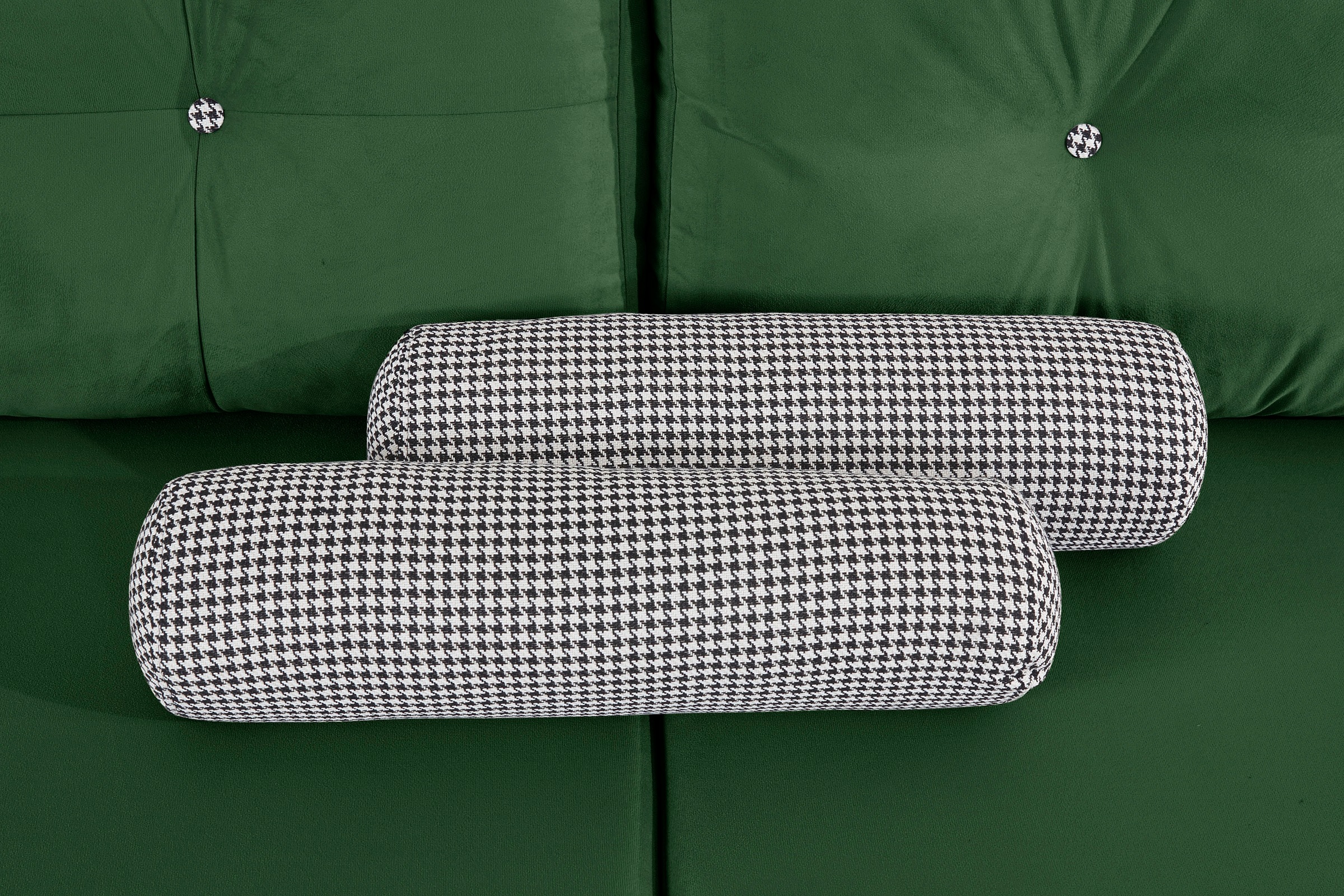 INOSIGN Schlafsofa »Emily«, incl. Bettfunktion und Bettkasten, Seitentache im Armteil, Federkern