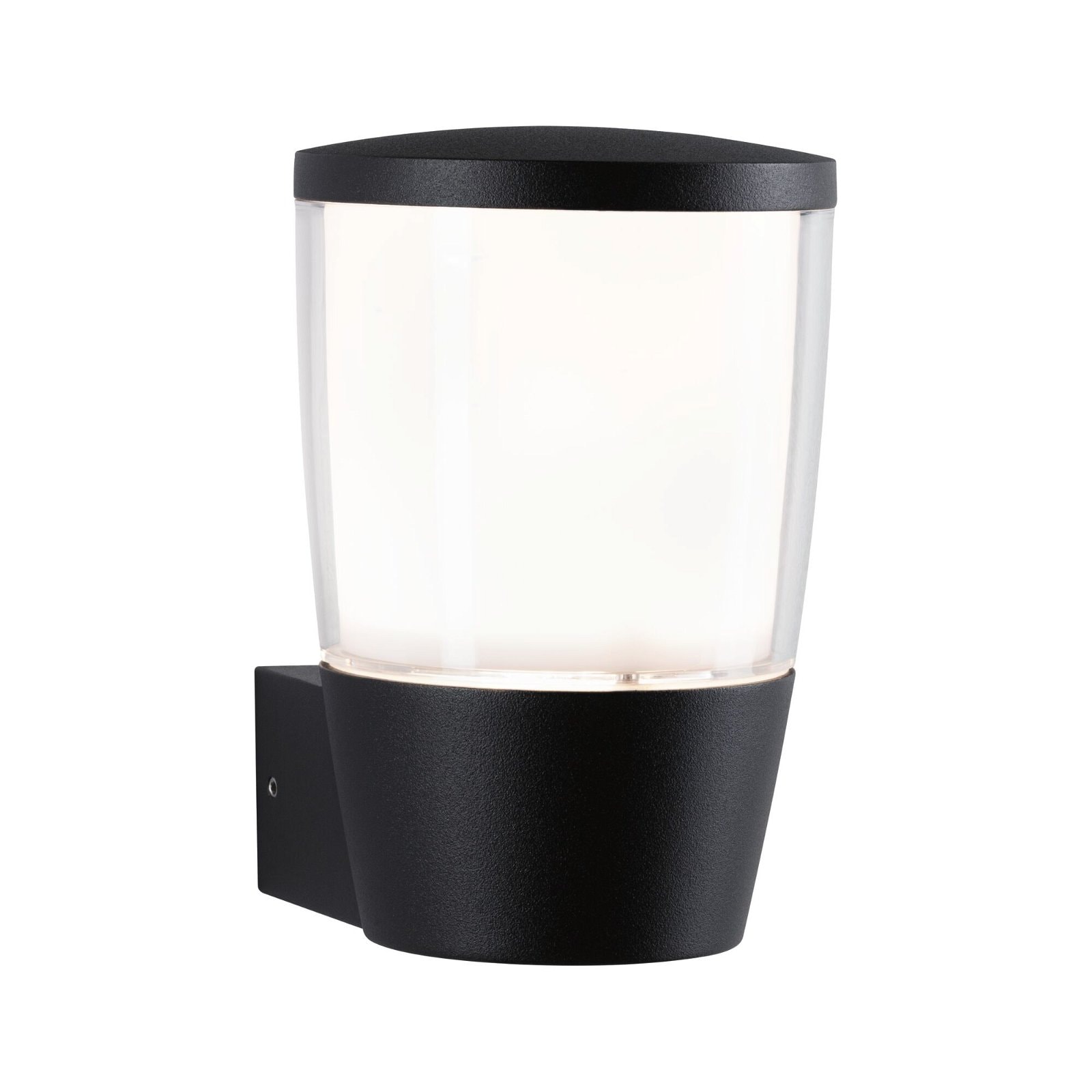 LED Außen-Wandleuchte PAULMANN, B:11cm H:16,5cm T:14cm, grau, Leuchten, "Bako IP44 110x140mm max. 20W 230V Anthrazit Aluminium", seewasserresistent