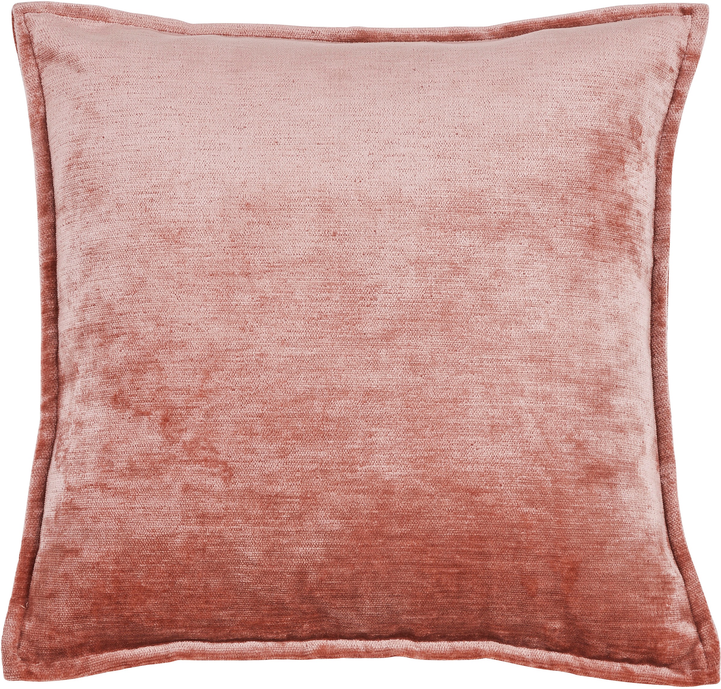 Kissenbezug DONE., B:60cm H:1cm L:60cm, rosa, Polyester, Polyester, Kissenbezüge, "Fame", Hohe Lichtreflektion