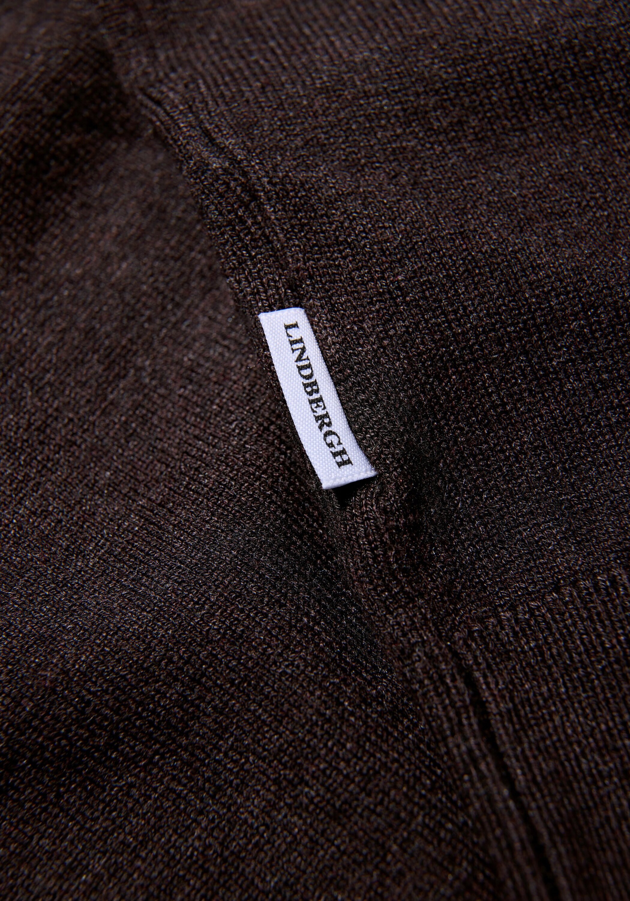 Lindbergh Roll Neck Sweater Brown Size M 2
