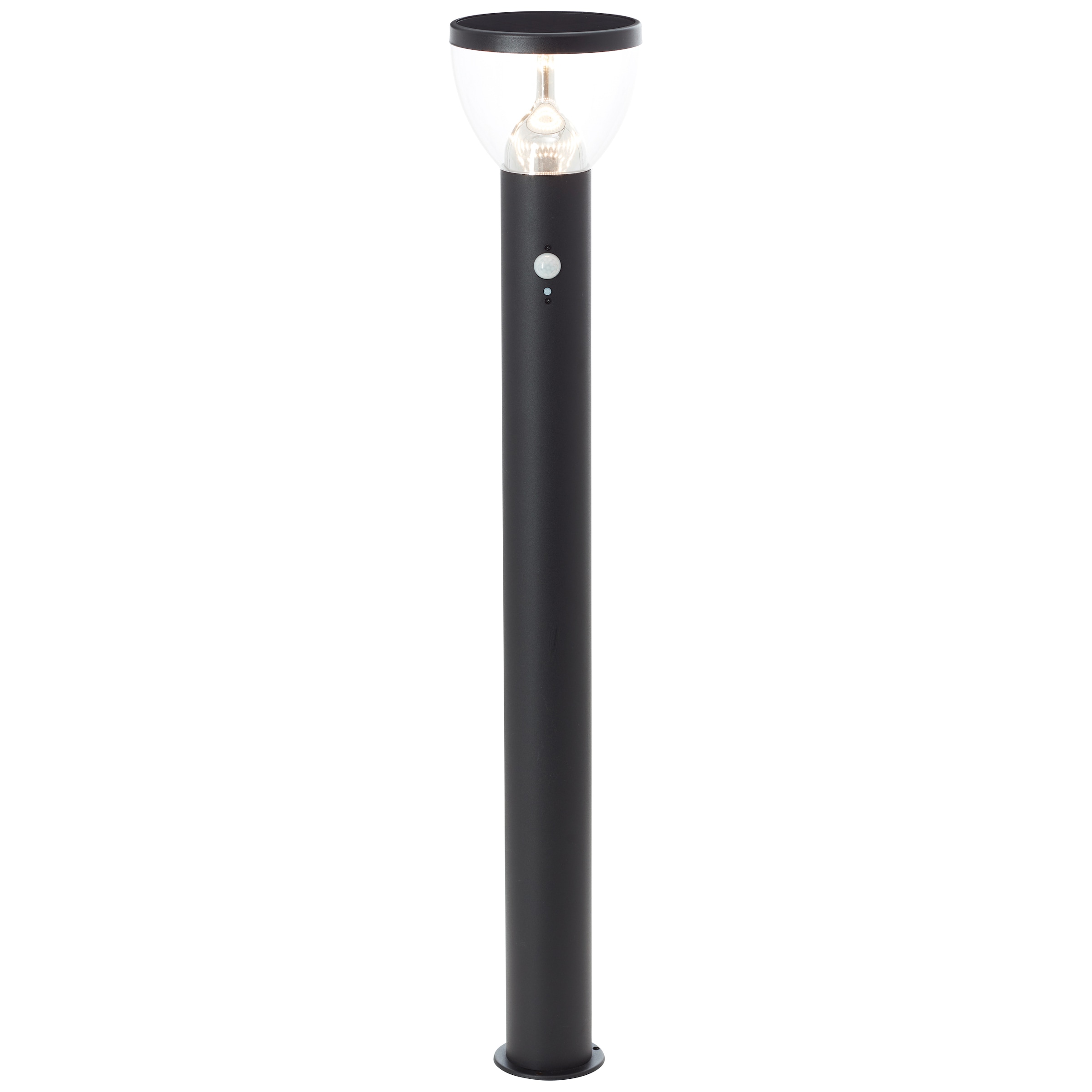 Brilliant LED Außen-Stehlampe »Tulip«, LED Außenstehleuchte, Solar, 92 cm, 430 lm, 3000 K, Edelstahl, schwarz