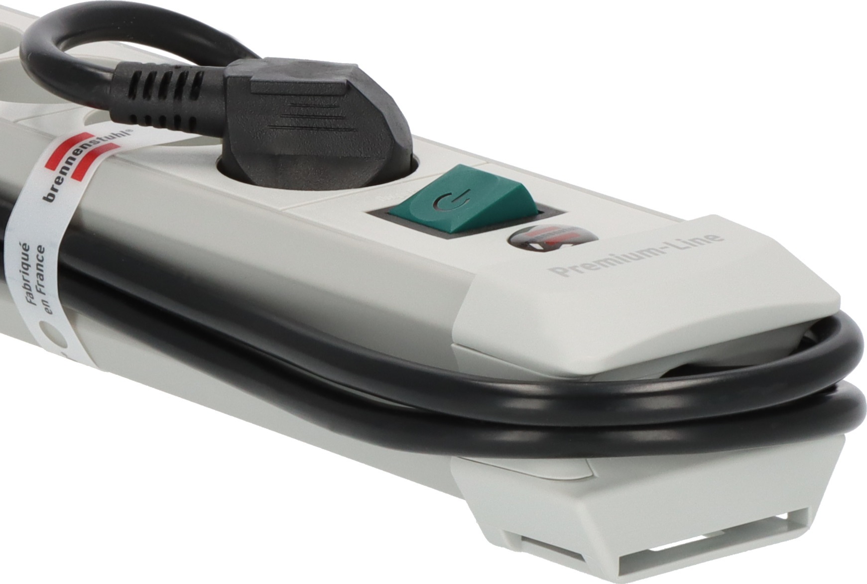 Thumbnail - Brennenstuhl Steckdosenleiste "Premium-Line" 8-fach (Ein- / Ausschalter Kabellänge 3 m) mit Schalter