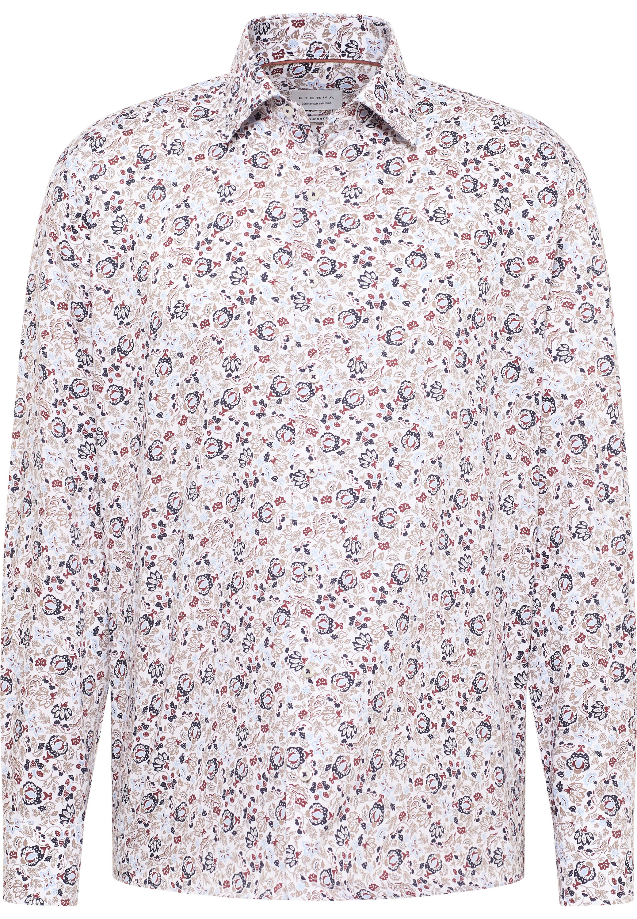Eterna Langarmhemd »COMFORT FIT«, NON IRON (bügelfrei)