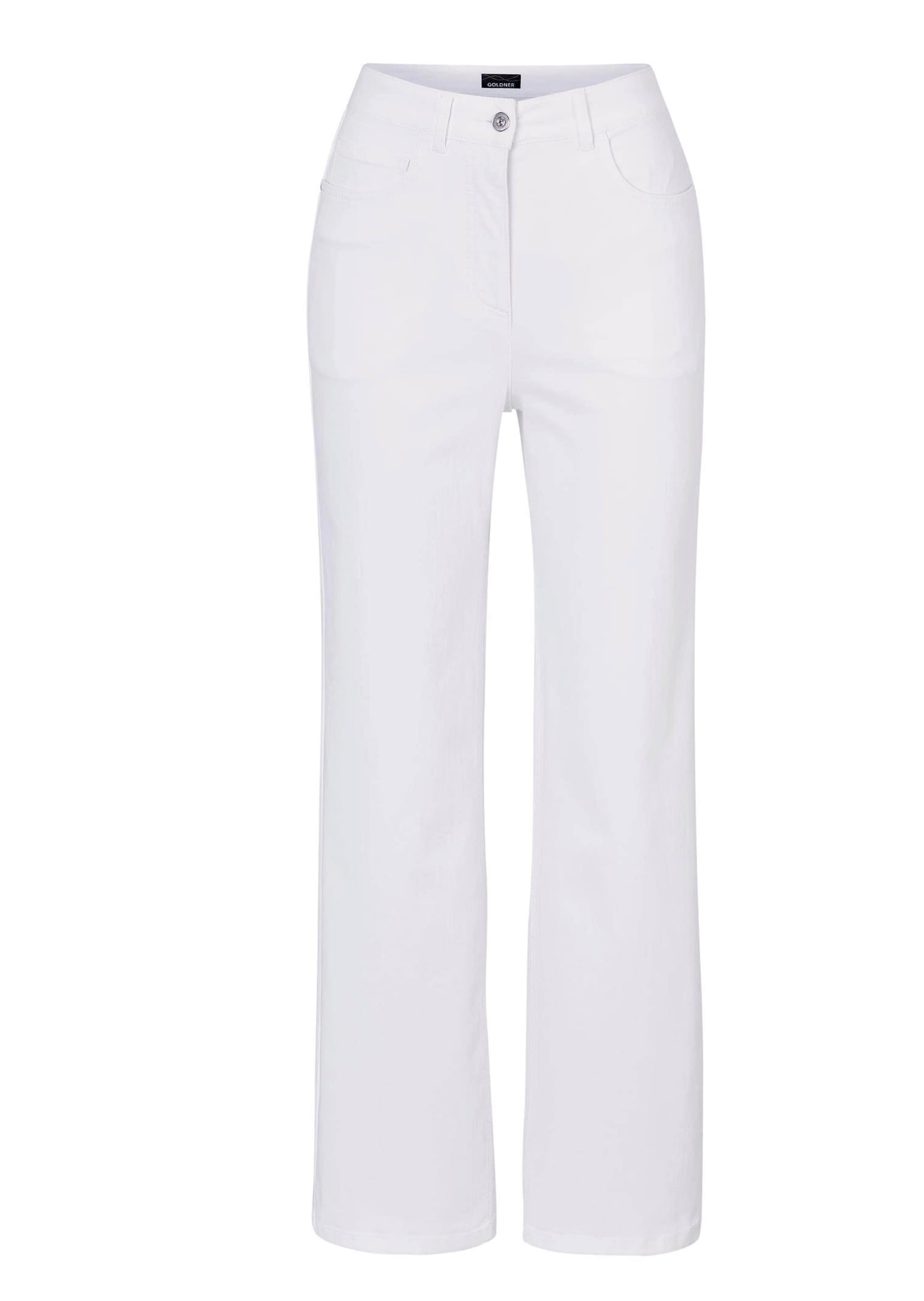 GOLDNER Stretch-Jeans "Klassische Denimhose, dezente Waschung" keine/nicht Relevant