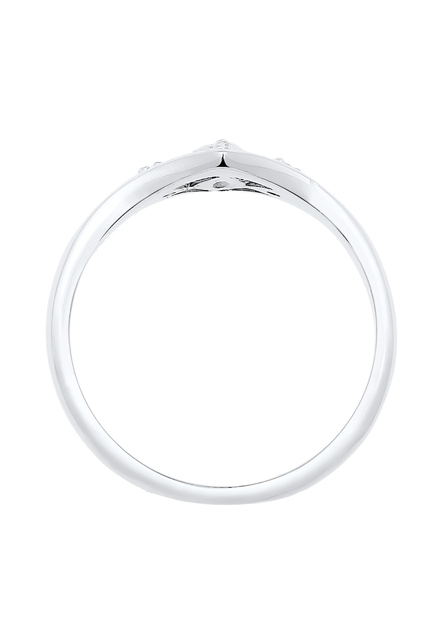 Elli Verlobungsring »Zirkonia Weiß 925 Sterling Silber«
