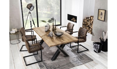 SIT Esstisch »Tables«, mit Platte aus Wildeiche natur kaufen