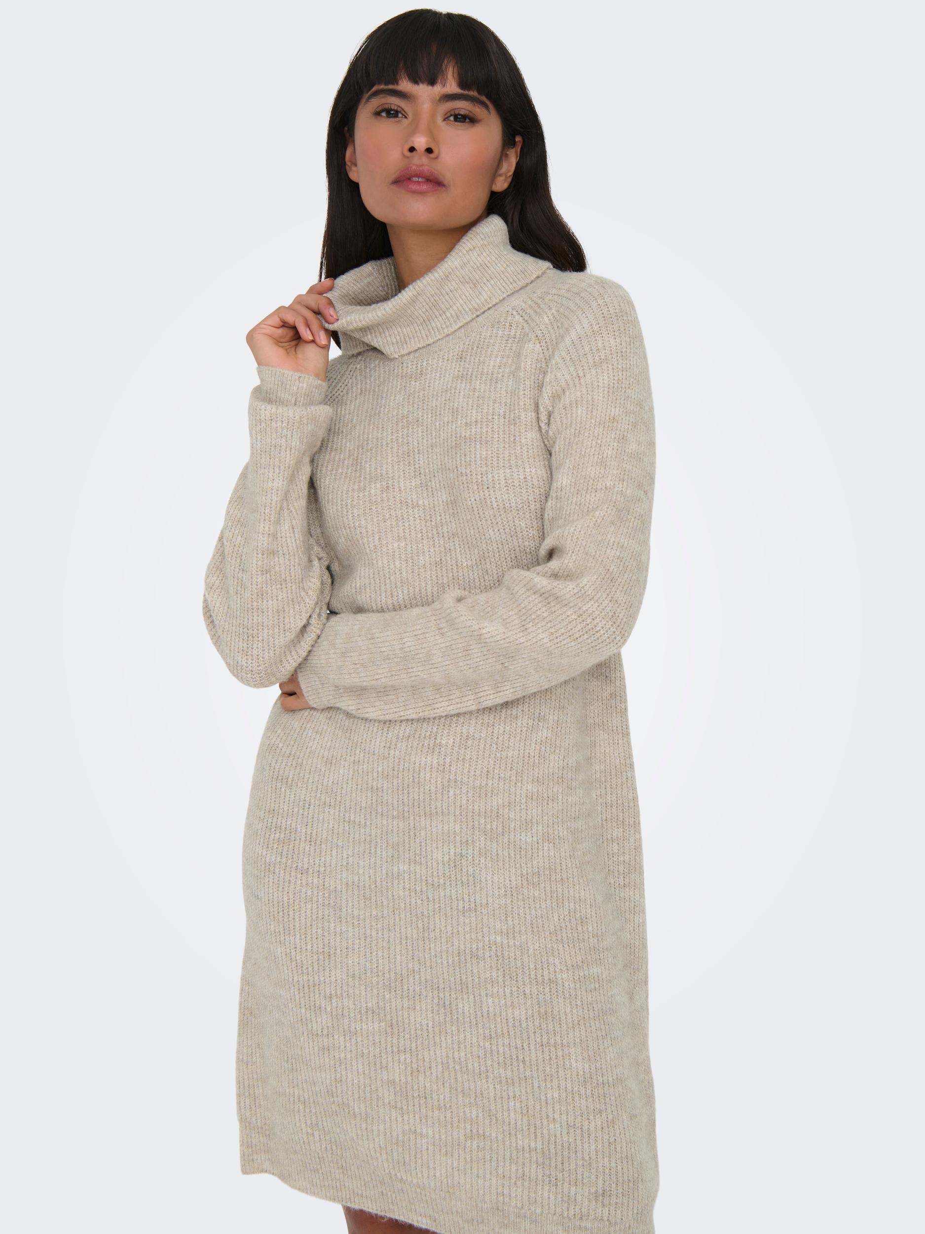 ONLY Strickkleid "ONLSILLY LS ROLLNECK DRESS BF KNT", mit Rollkragen günstig online kaufen