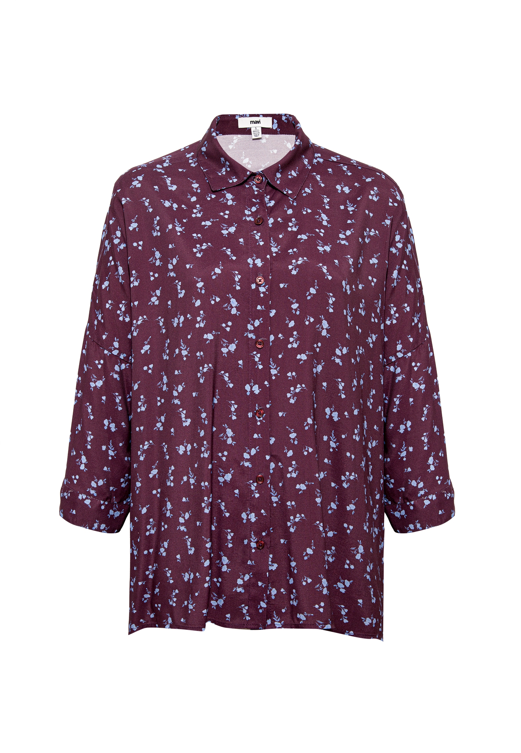 Mavi Langarmbluse »LONG SLEEVE SHIRT«, Print Bluse