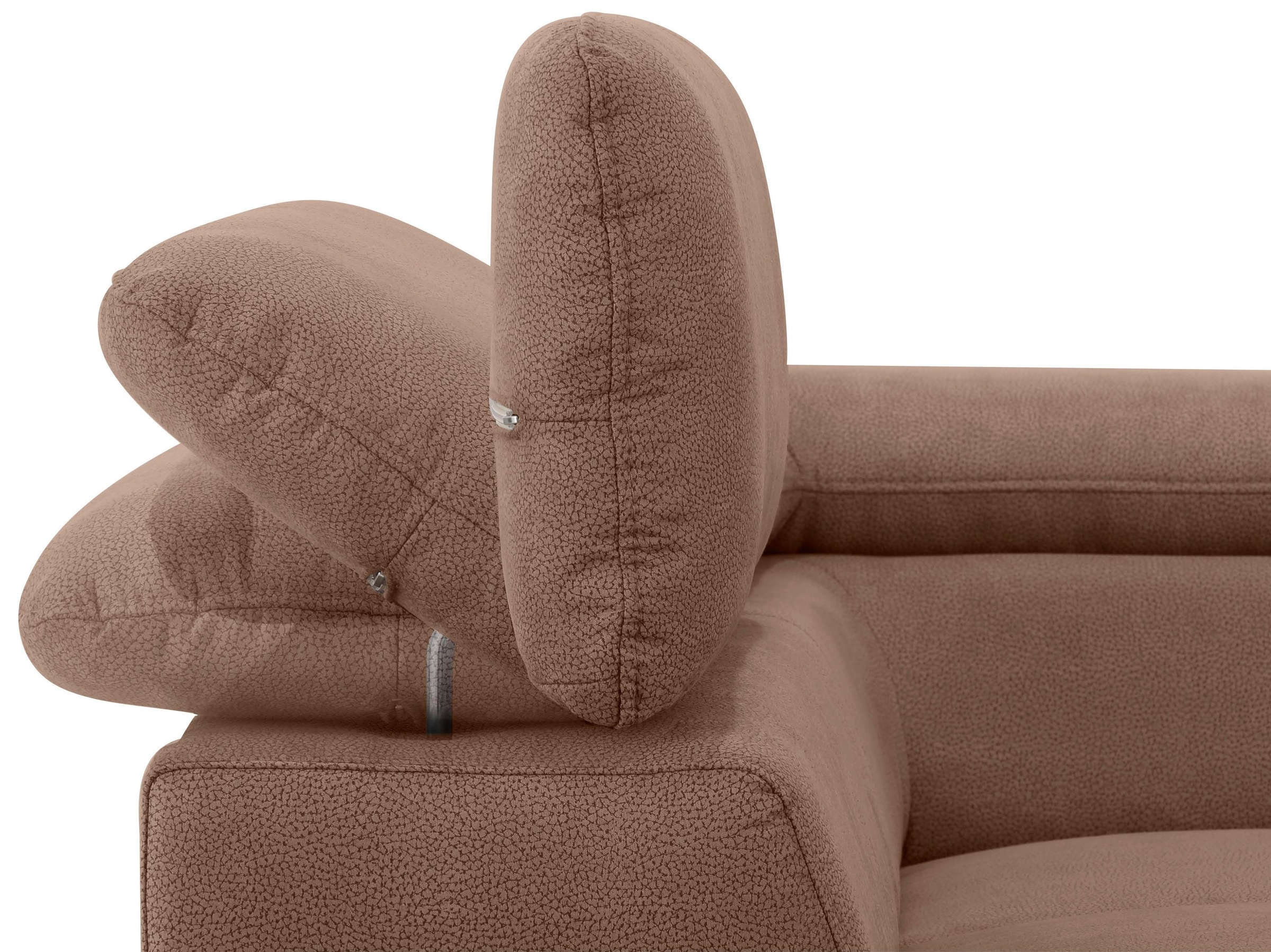 Home affaire Wohnlandschaft »Alberto U-Form« mit Kopfteilverstellung, wahlweise mit Bettfunktion