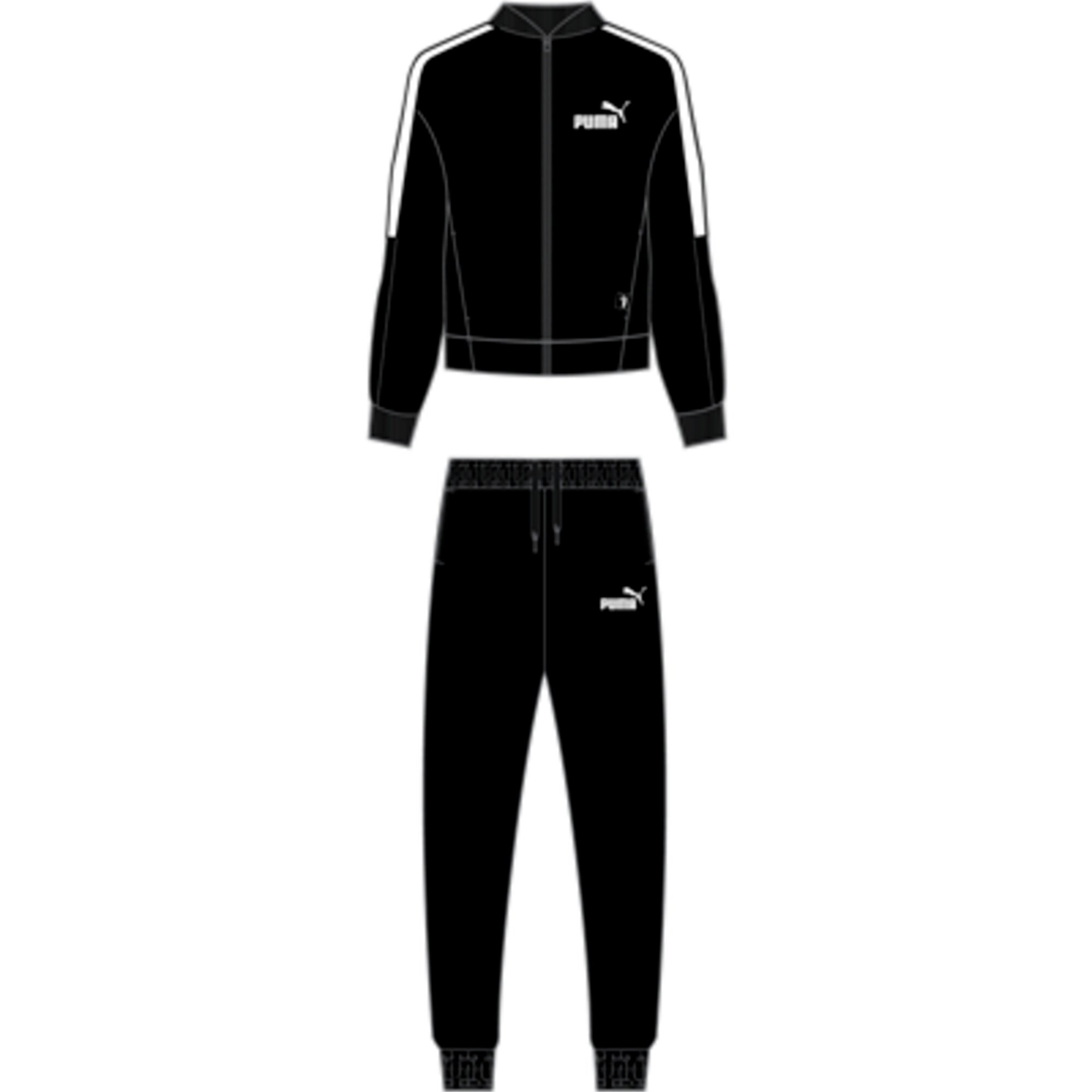 PUMA Jogginganzug »BASEBALL TRICOT SUIT CL«, (2 tlg.)