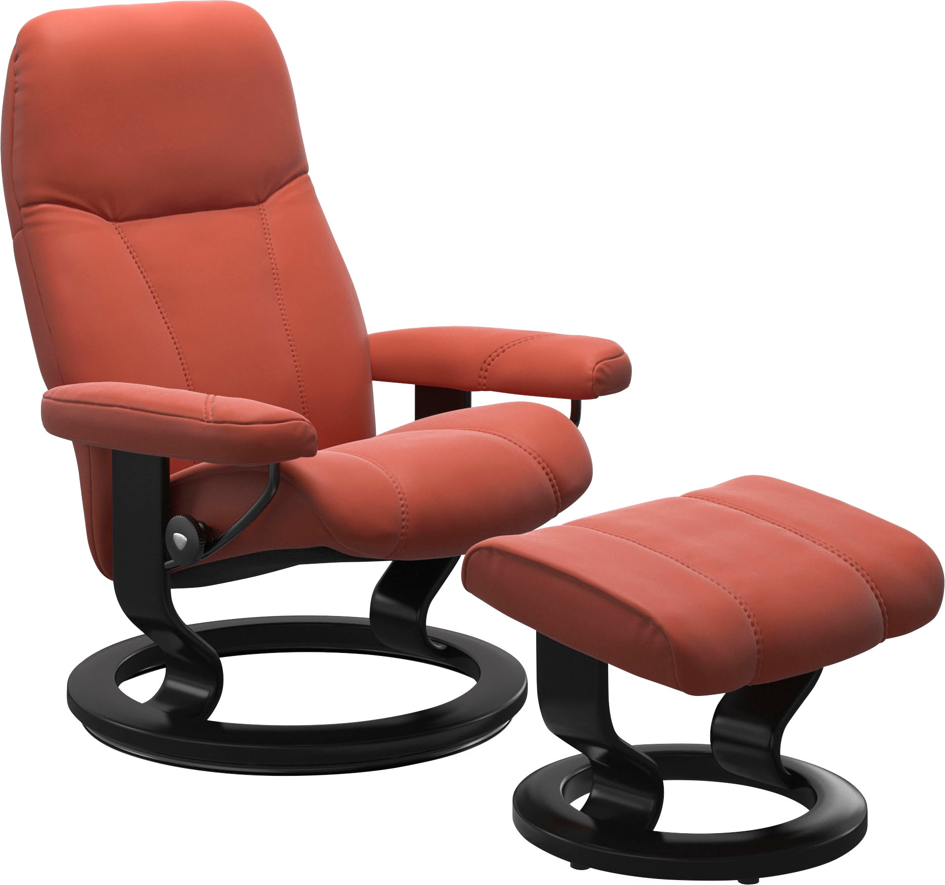 Stressless Fußhocker "Consul" mit Classic Base, Gestell Schwarz
