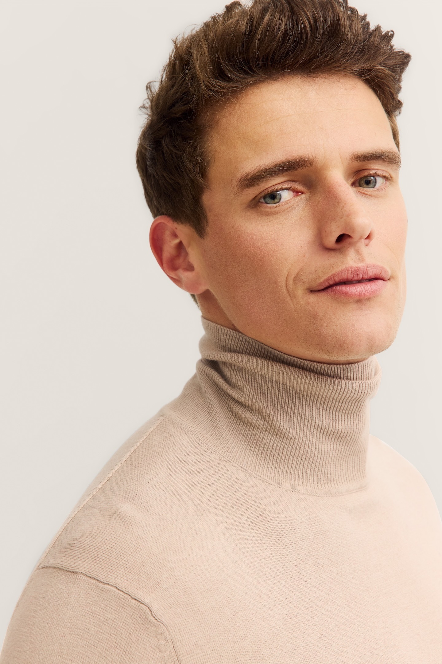 bugatti Rollkragenpullover »Regular Fit«, aus Baumwolle-Kaschmir