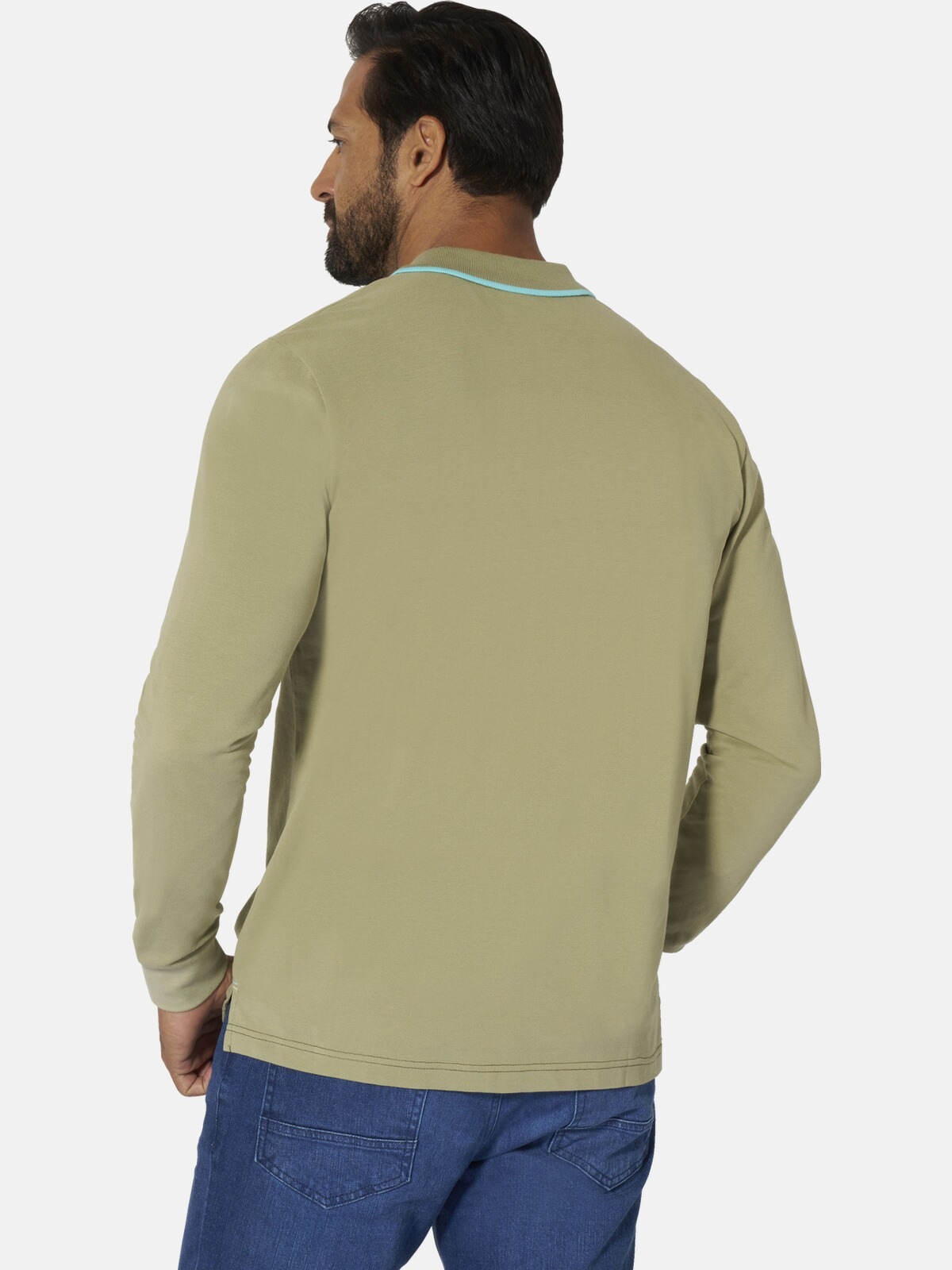Jan Vanderstorm Langarm-Poloshirt »Langarm-Poloshirt FREDMAR«