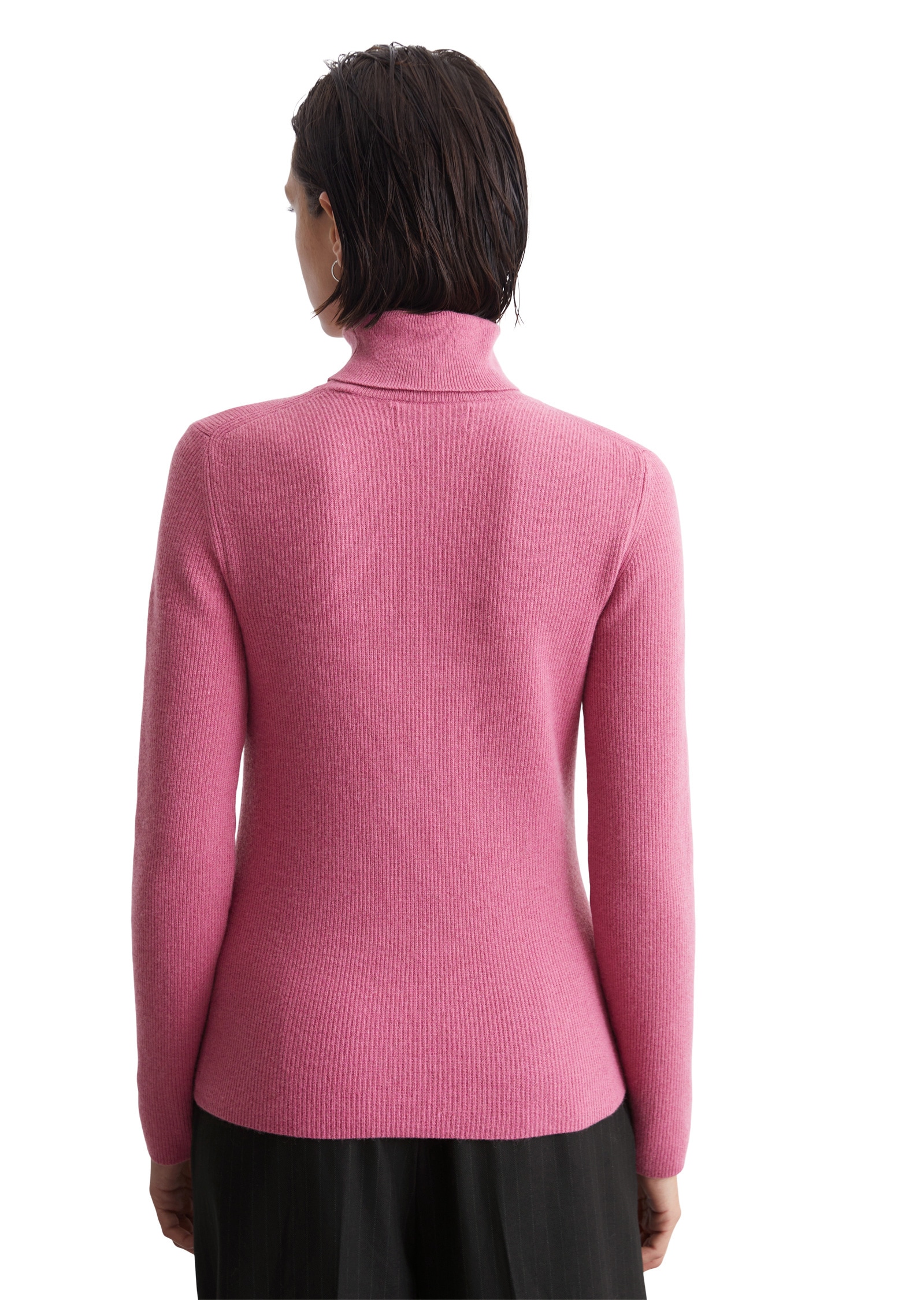 Marc O'Polo DENIM Rollkragenpullover »aus Schurwolle-Viskose-Mix«