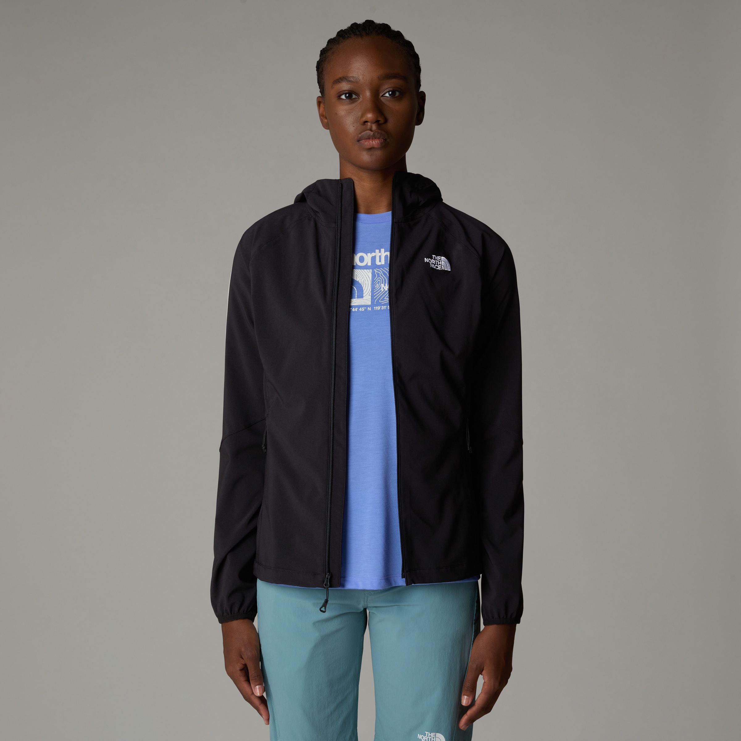 The North Face Softshelljacke "Nimble Kapuzenjacke für Damen" für vielseiti günstig online kaufen