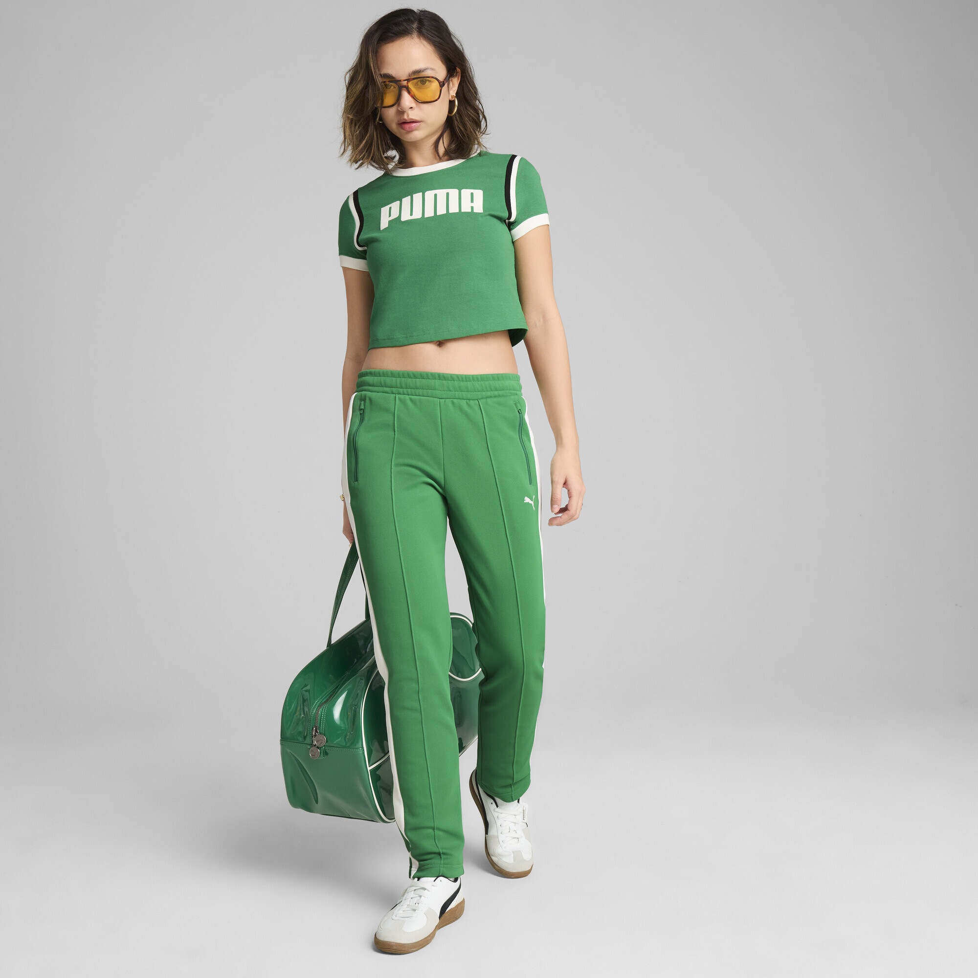 PUMA T-Shirt »FUTURE.PUMA.ARCHIVE Kurzes figurbetontes T-Shirt Damen«