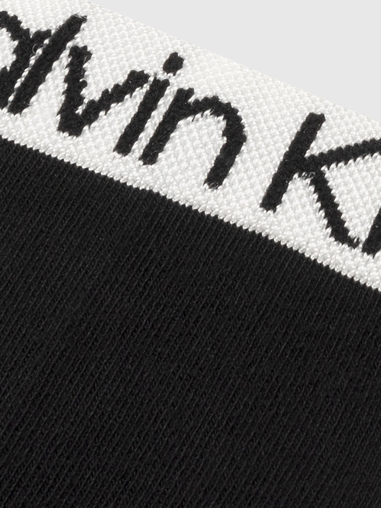 Calvin Klein Jeans Kurzsocken »CK WOMEN QUARTER 2P LOGO WELT«, (2 Paar), Coolmax-Garn, Einheitsgröße passend von 37-41