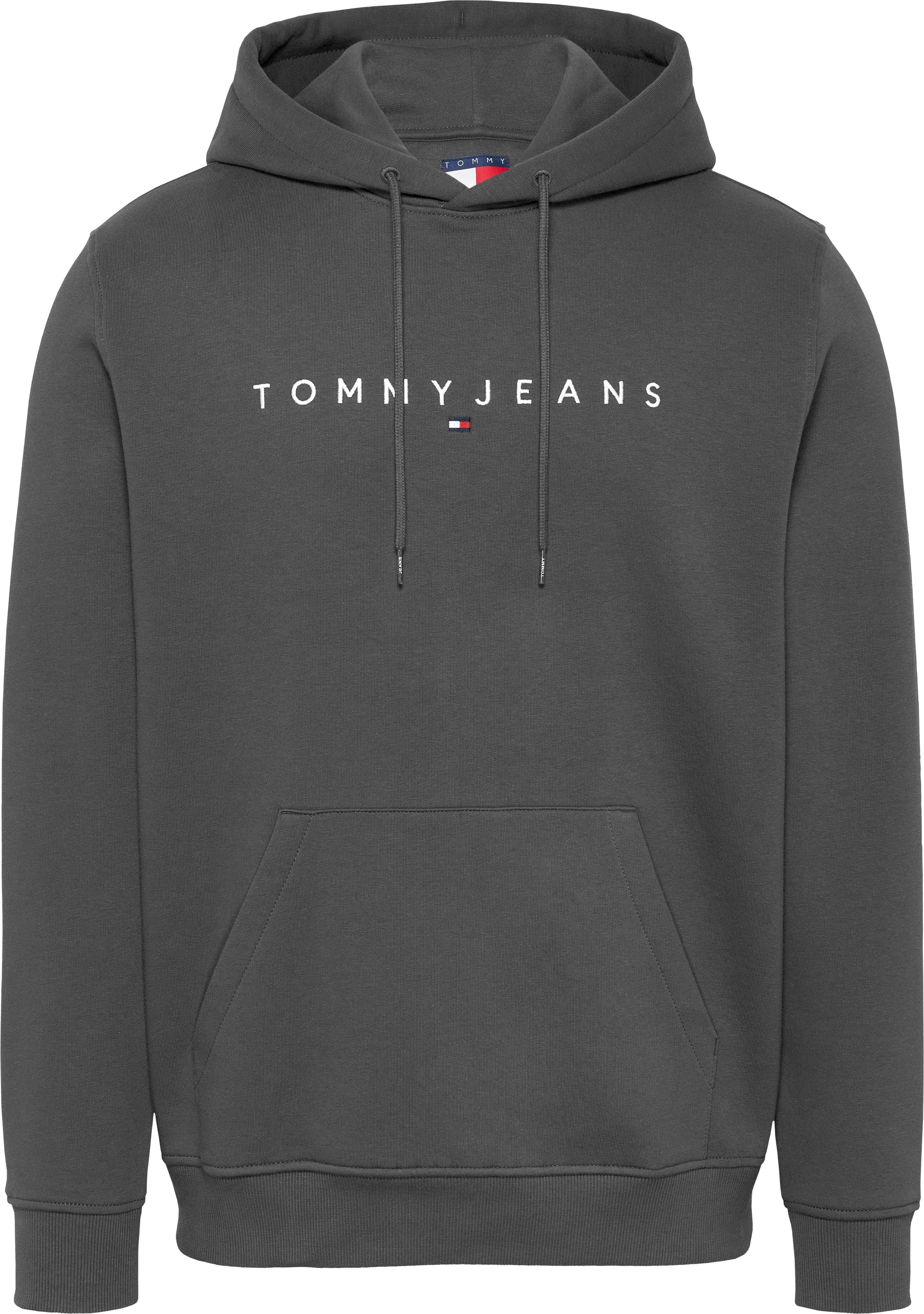 Tommy Jeans Hoodie »TJM REG LINEAR LOGO HOODIE EXT«, mit Logo-Stickerei
