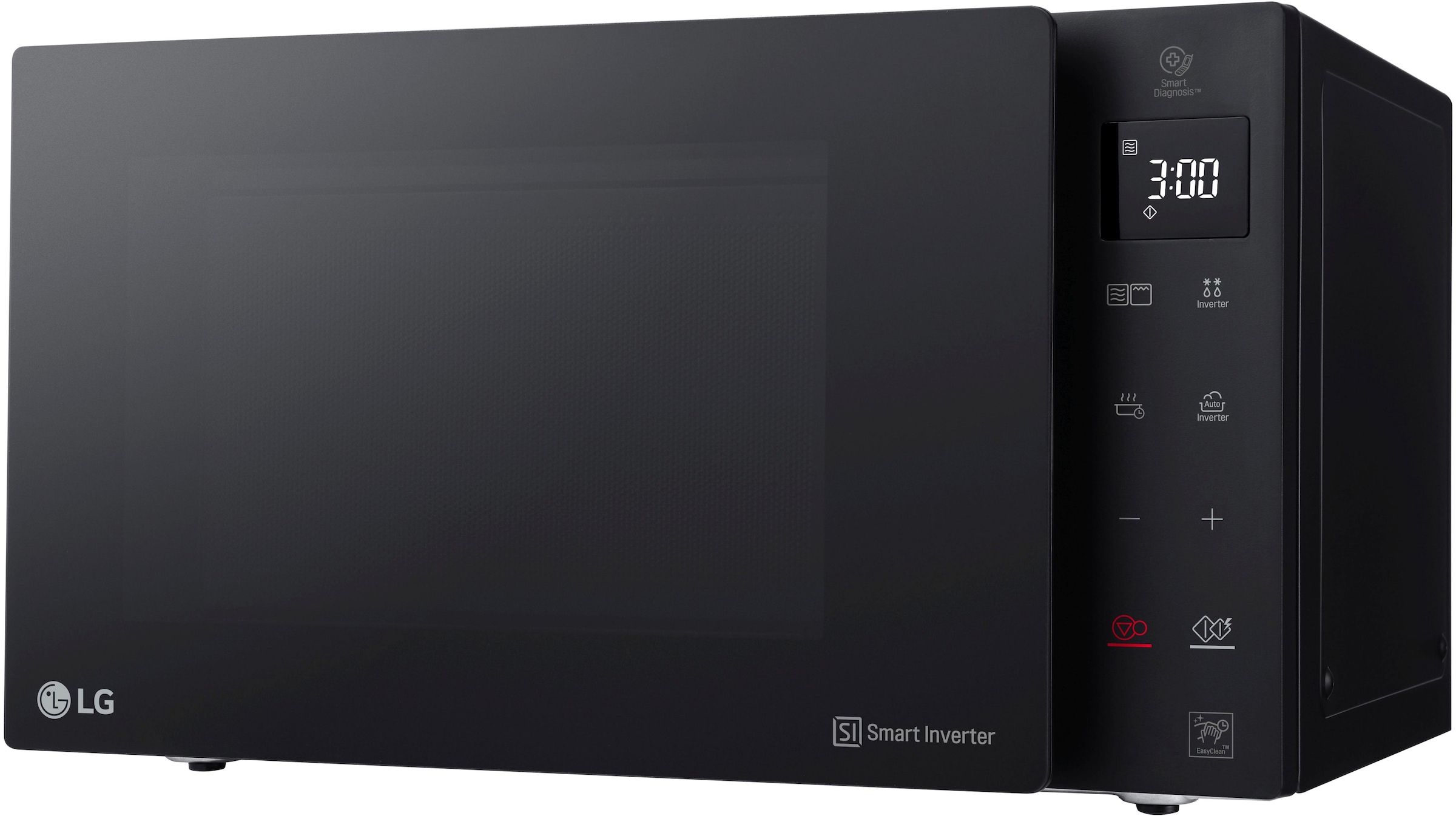 LG Mikrowelle »MH 6535 GIS«, Grill, 1000 W, Smart Inverter Technologie, echte Glasfront