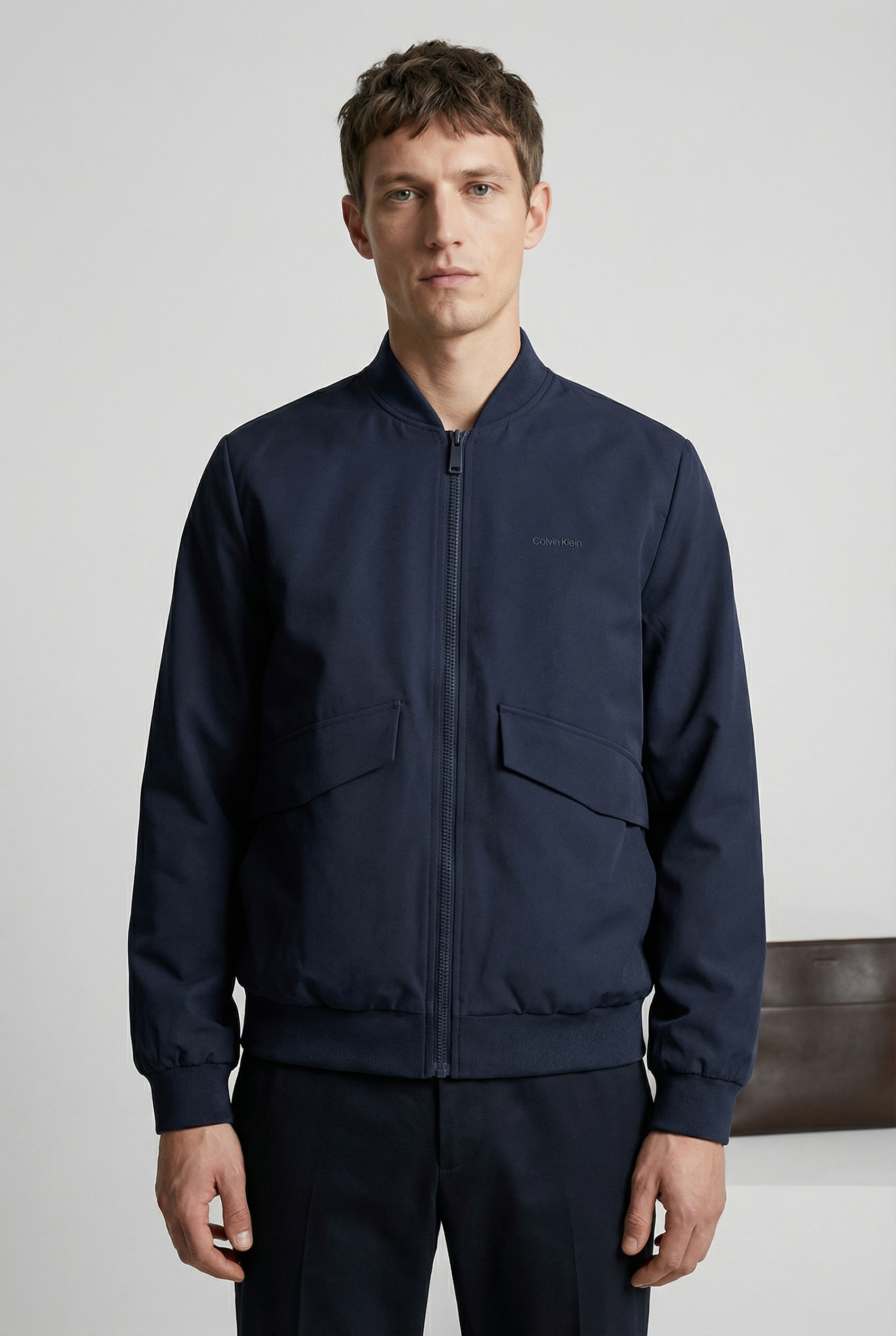 Calvin Klein Bomberjacke "LS SOFT TECH BOMBER JACKET" ohne Kapuze Regular f günstig online kaufen