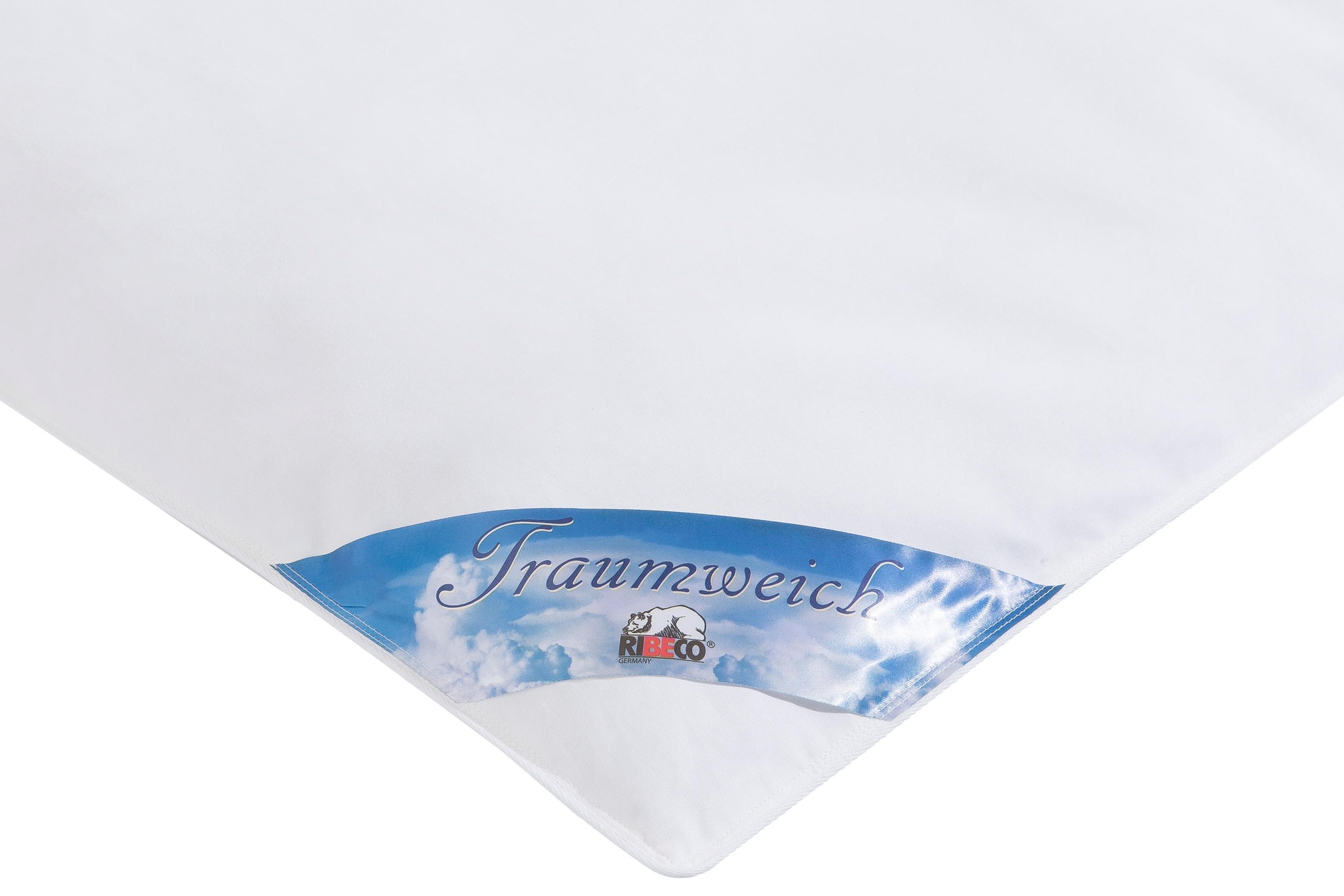 RIBECO Federbettdecke "Leon, Ballonbettdecke Leon, 135x200 & 155x220 cm" ex günstig online kaufen