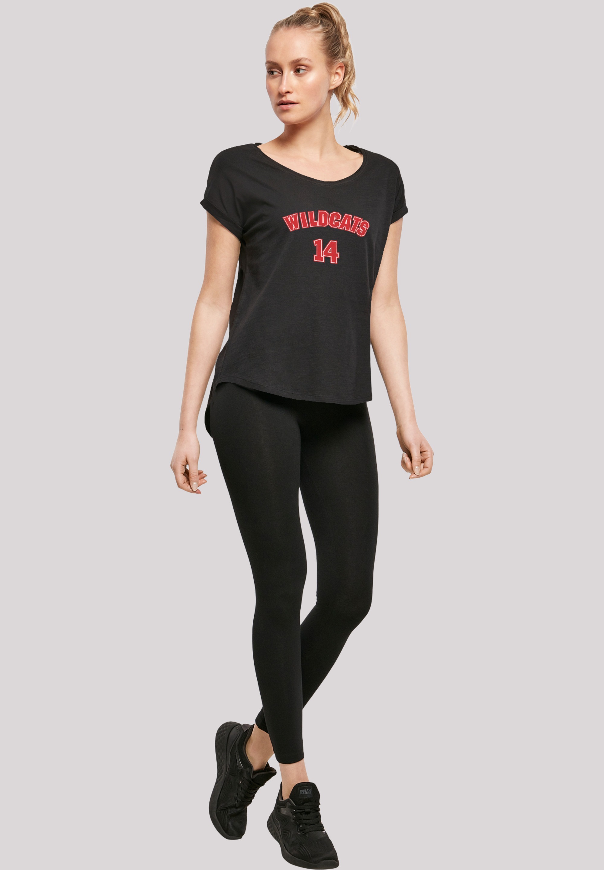 F4NT4STIC T-Shirt »Disney High School Musical The Musical Wildcats 14«, Print