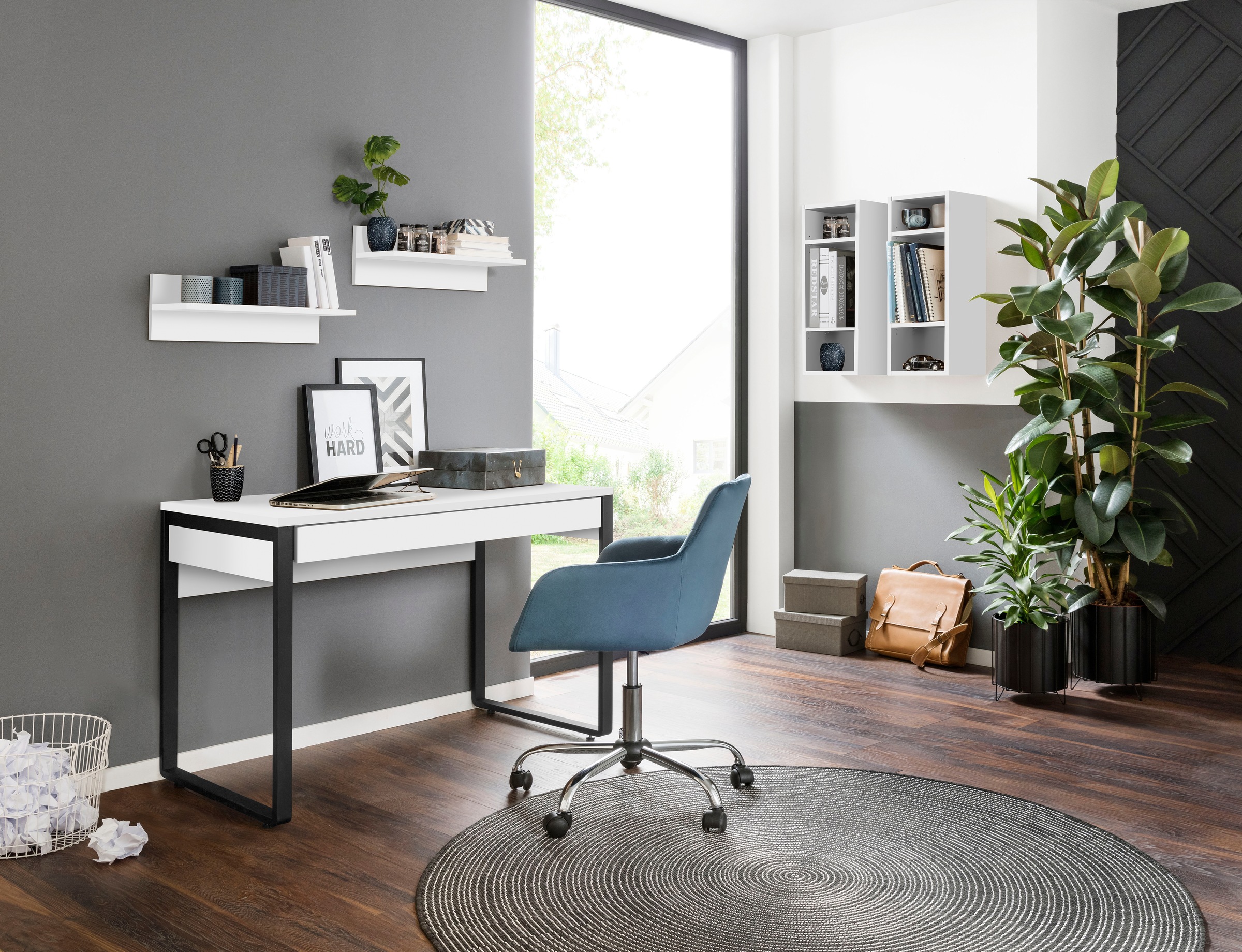 OTTO home Schreibtisch "Moid, Computertisch im modernen Design," Breite 120 günstig online kaufen