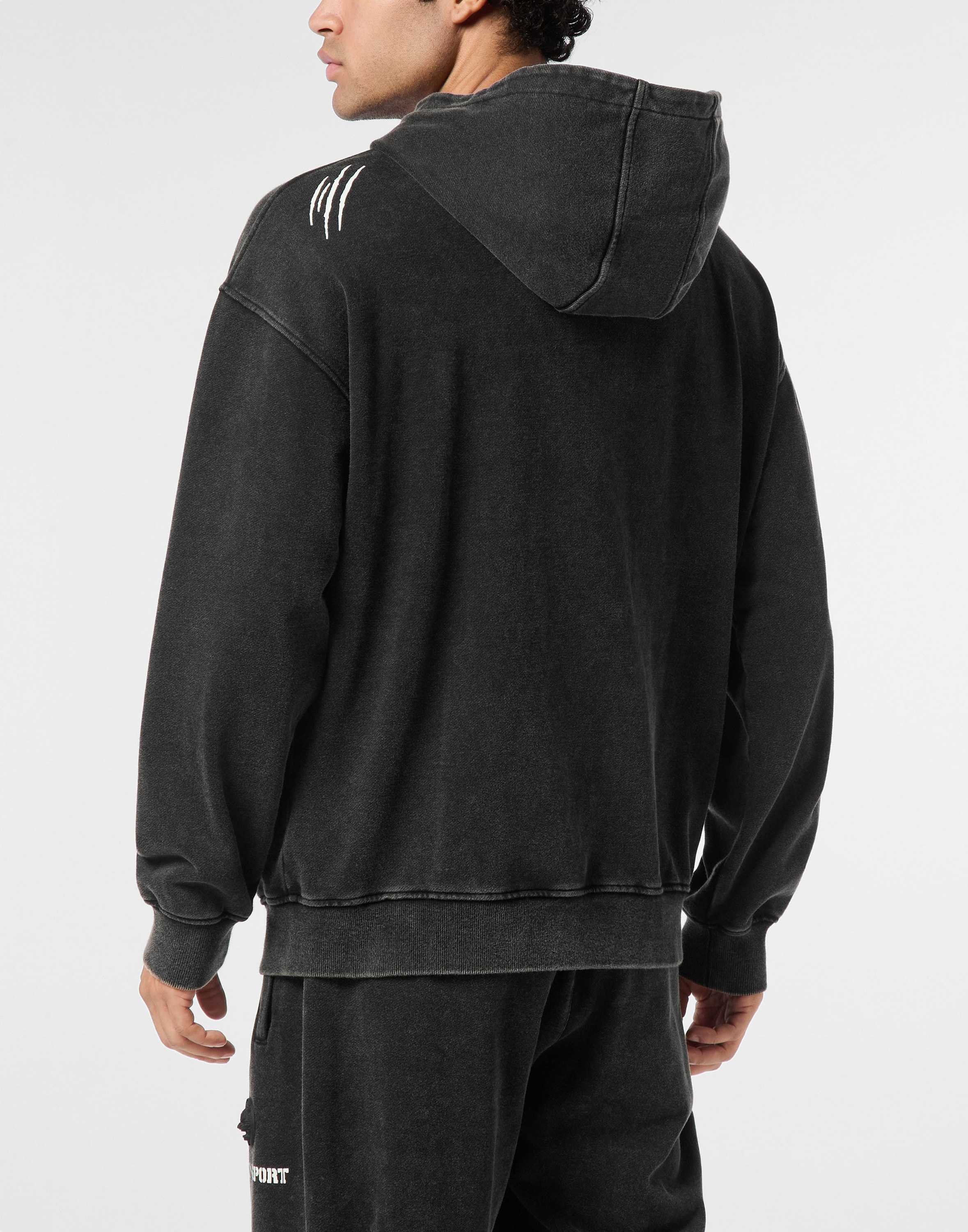 PLEIN SPORT Kapuzensweatjacke »Hoodie Sweatjacket Cold Dye«