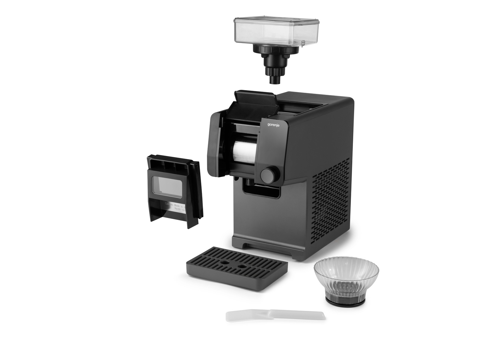 GORENJE Eismaschine »GIICM - 3in1 Instant Eismaschine« 200 W Eis & Slushy in 90 Sek., 1 L, Selbstreinigungsfunktion, max. 35kg/Tag