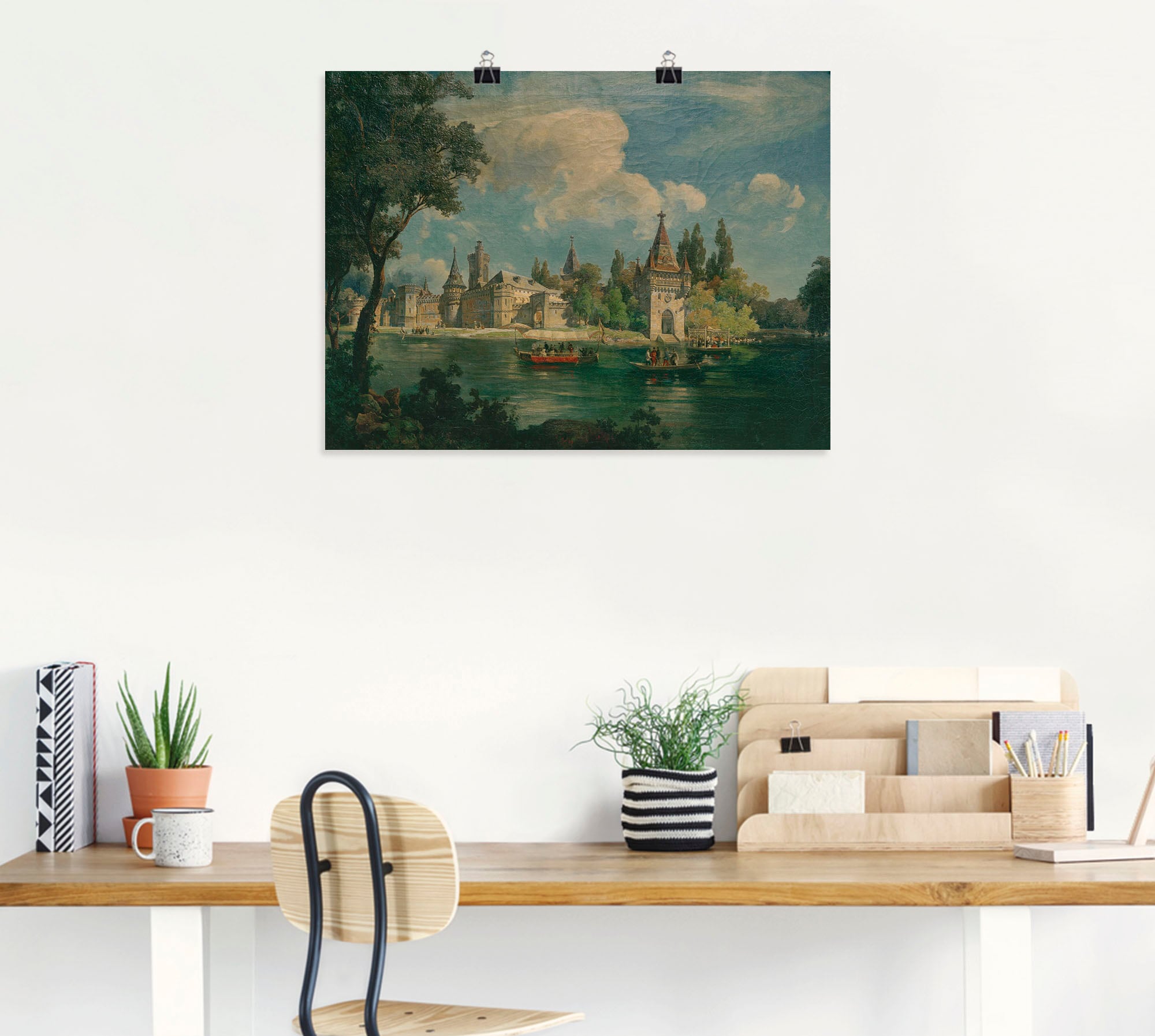 Artland »Schloss Laxenburg« Gebäude 1 Stk. tlg. ohne Rahmen