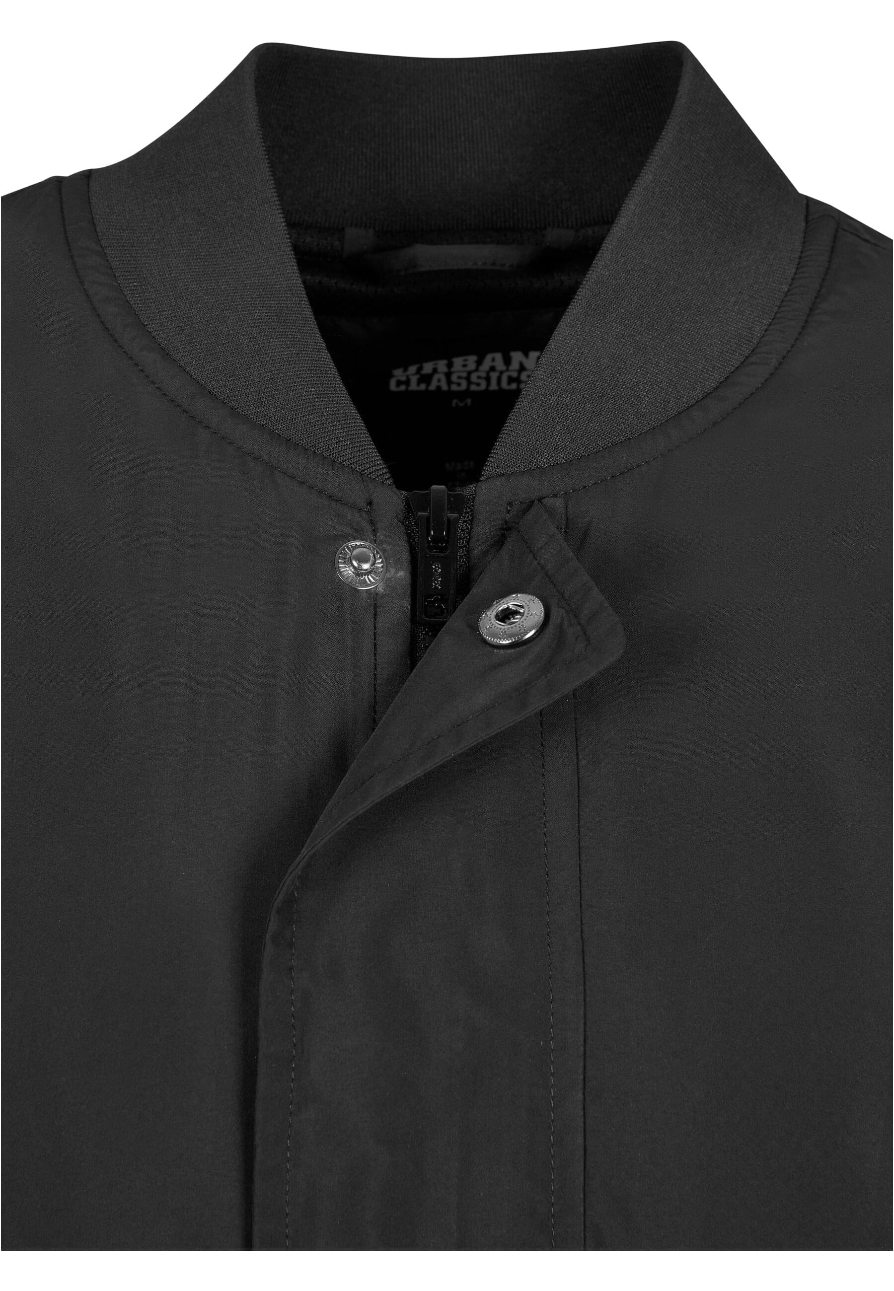 URBAN CLASSICS Bomberjacke »Urban Classics Herren Pullover Bomber Jacket«, (1 St.), ohne Kapuze