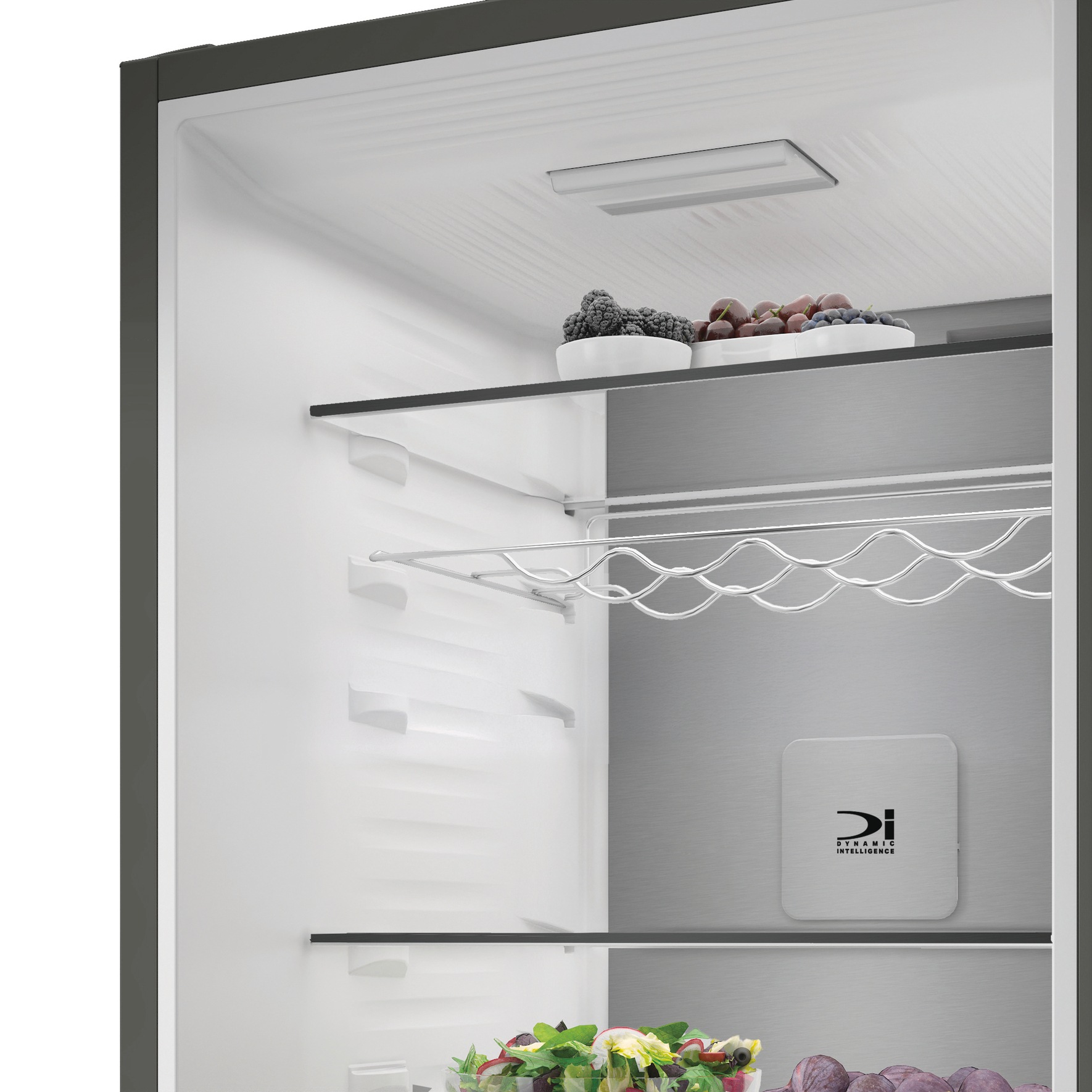 BAUKNECHT Kühl-/Gefrierkombination »KGDNF 20CD BL« 203,5 cm hoch 59,5 cm breit FreshShield