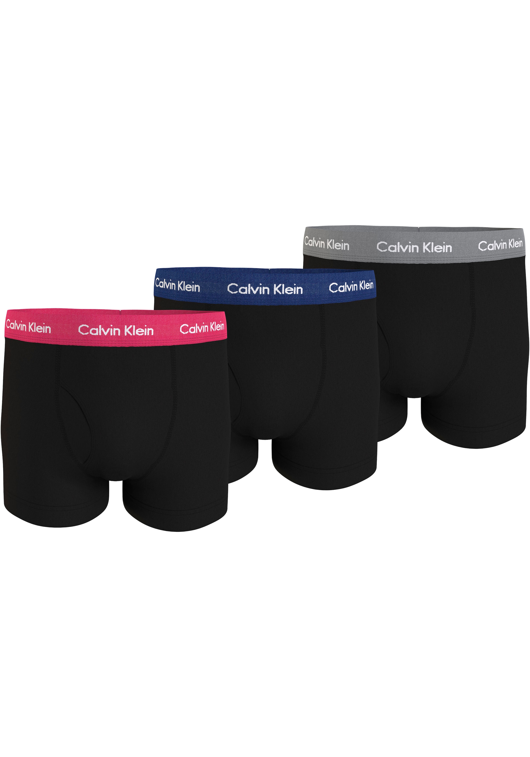 Calvin Klein Underwear Trunk »TRUNK 3PK«, (Packung, 3 St., 3er), mit praktischem Eingriff