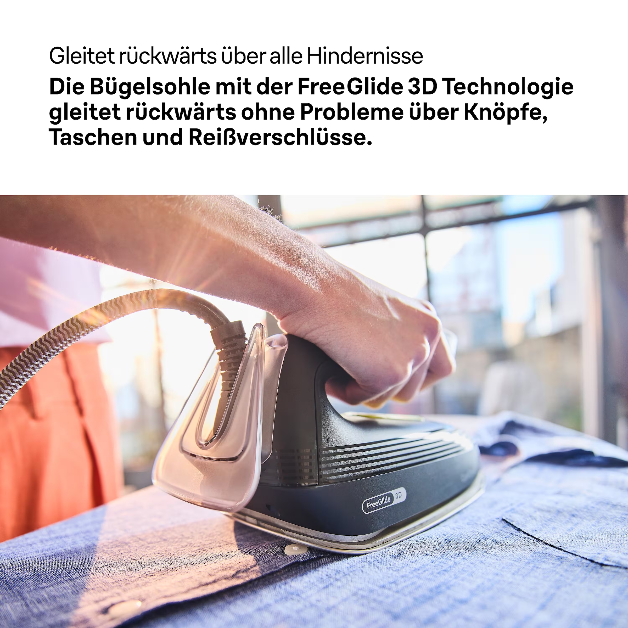 Braun Dampfbügelstation »CareStyle 3 IS 3257 BK« 1.800 ml Wassertank