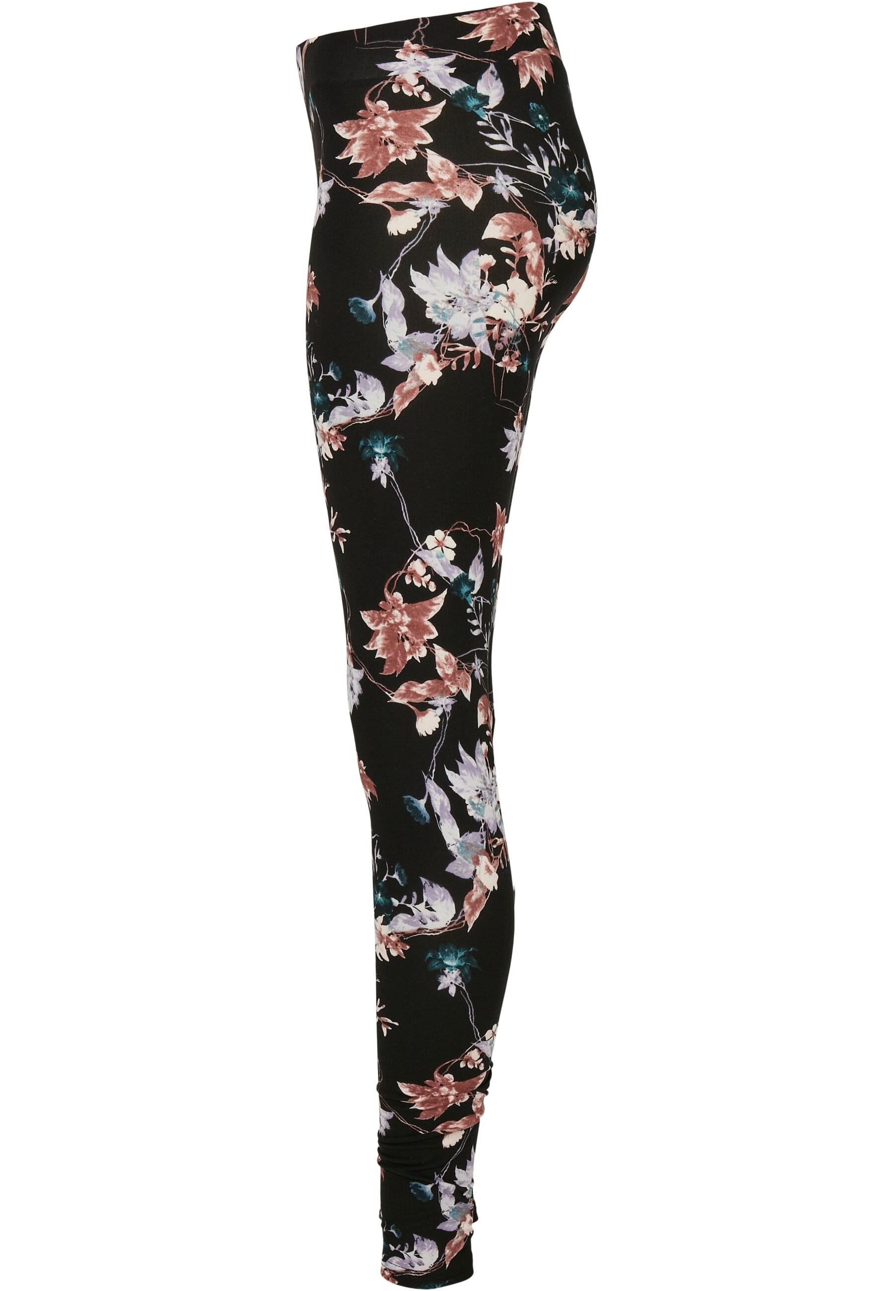 URBAN CLASSICS Leggings »Urban Classics Damen Ladies Soft AOP Leggings«, (1 tlg.)