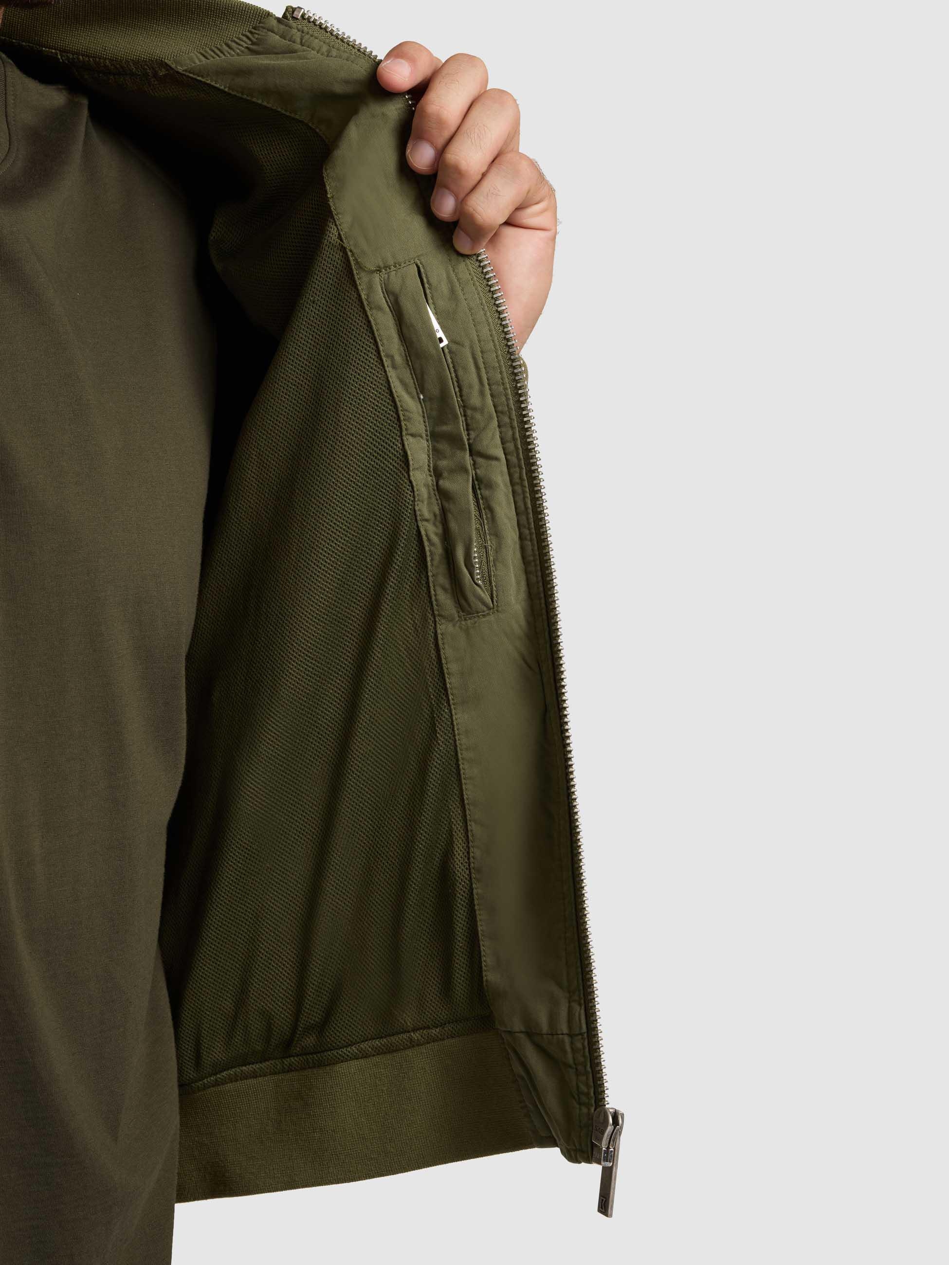 khujo Bomberjacke »Tawas« ohne Kapuze Lässige Herren Übergangsjacke