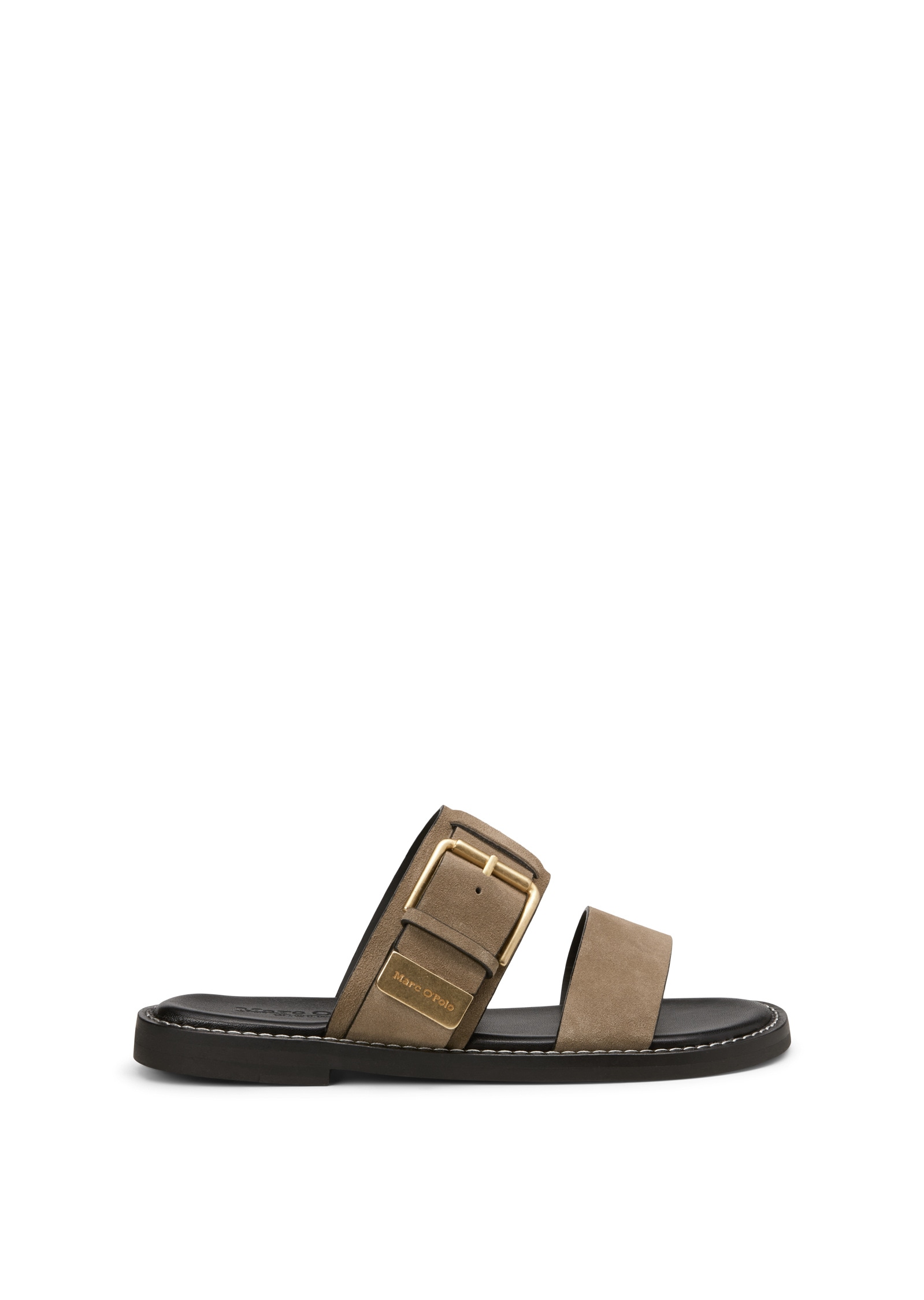 Marc O'Polo Sandale »aus edlem Velours-Rindleder«