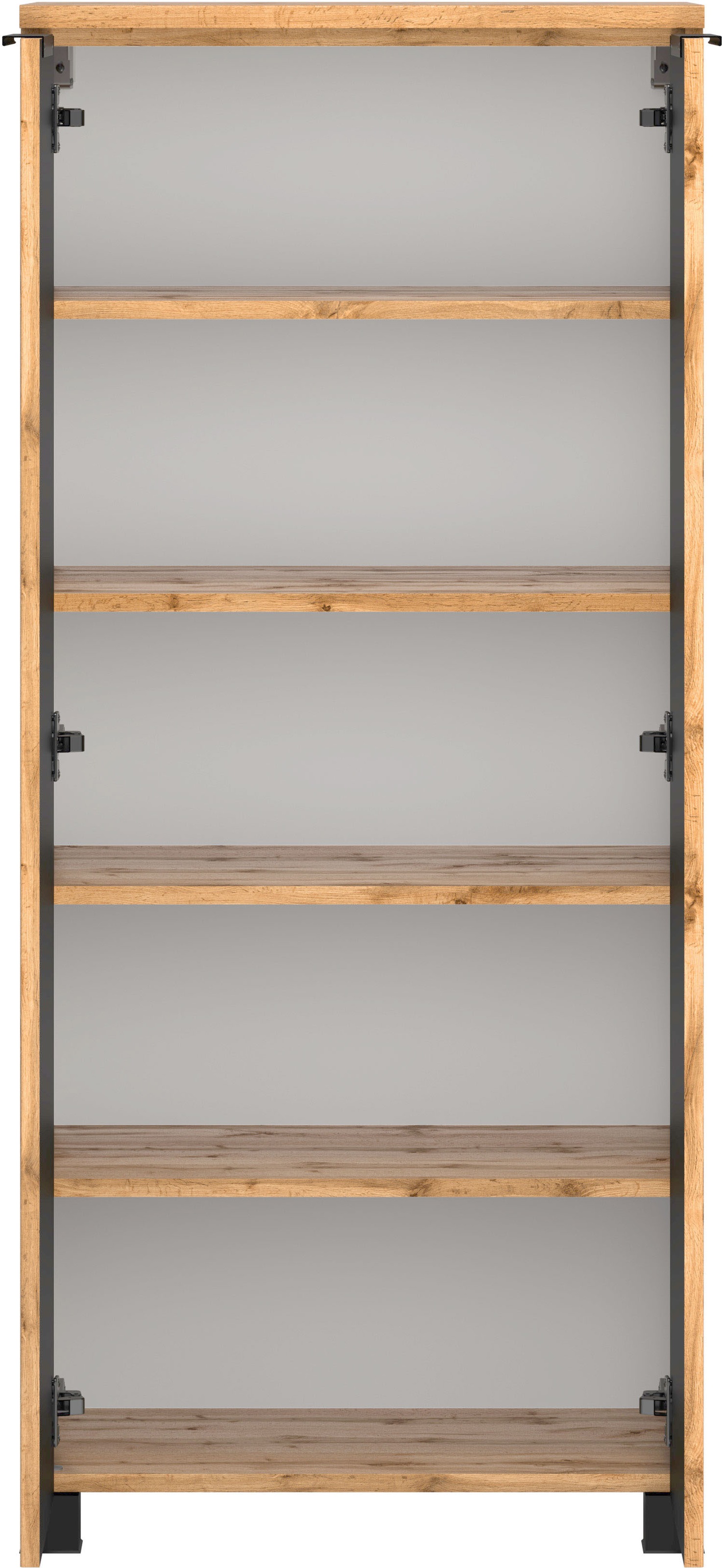 welltime Midischrank, Welltime, Breite 60 cm, 2-türig, gedämpft