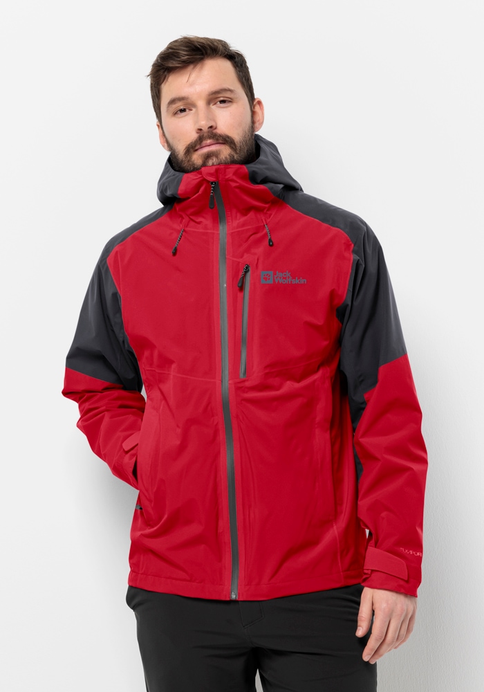 Jack Wolfskin Funktionsjacke "EAGLE PEAK 2L JKT M", mit Kapuze