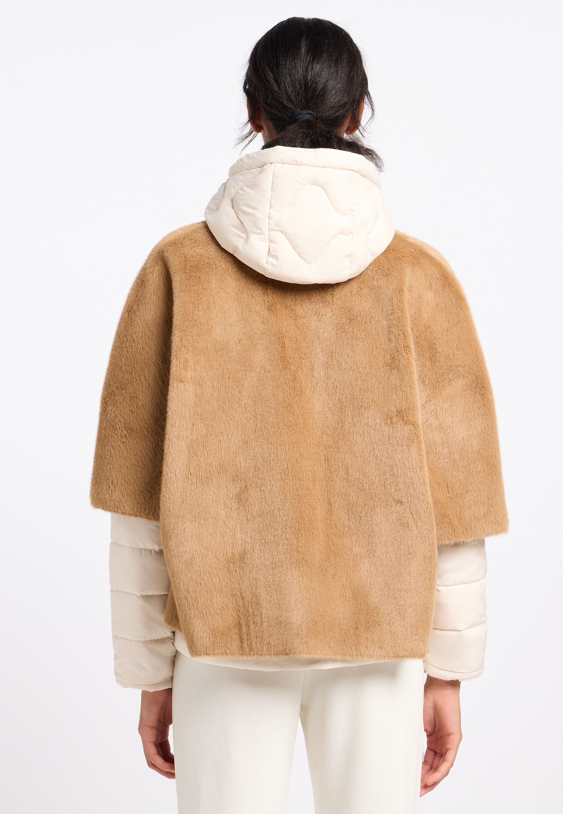 Frieda & Freddies Cape »Fake Fur Cape With Jacket / Kay & Polly«