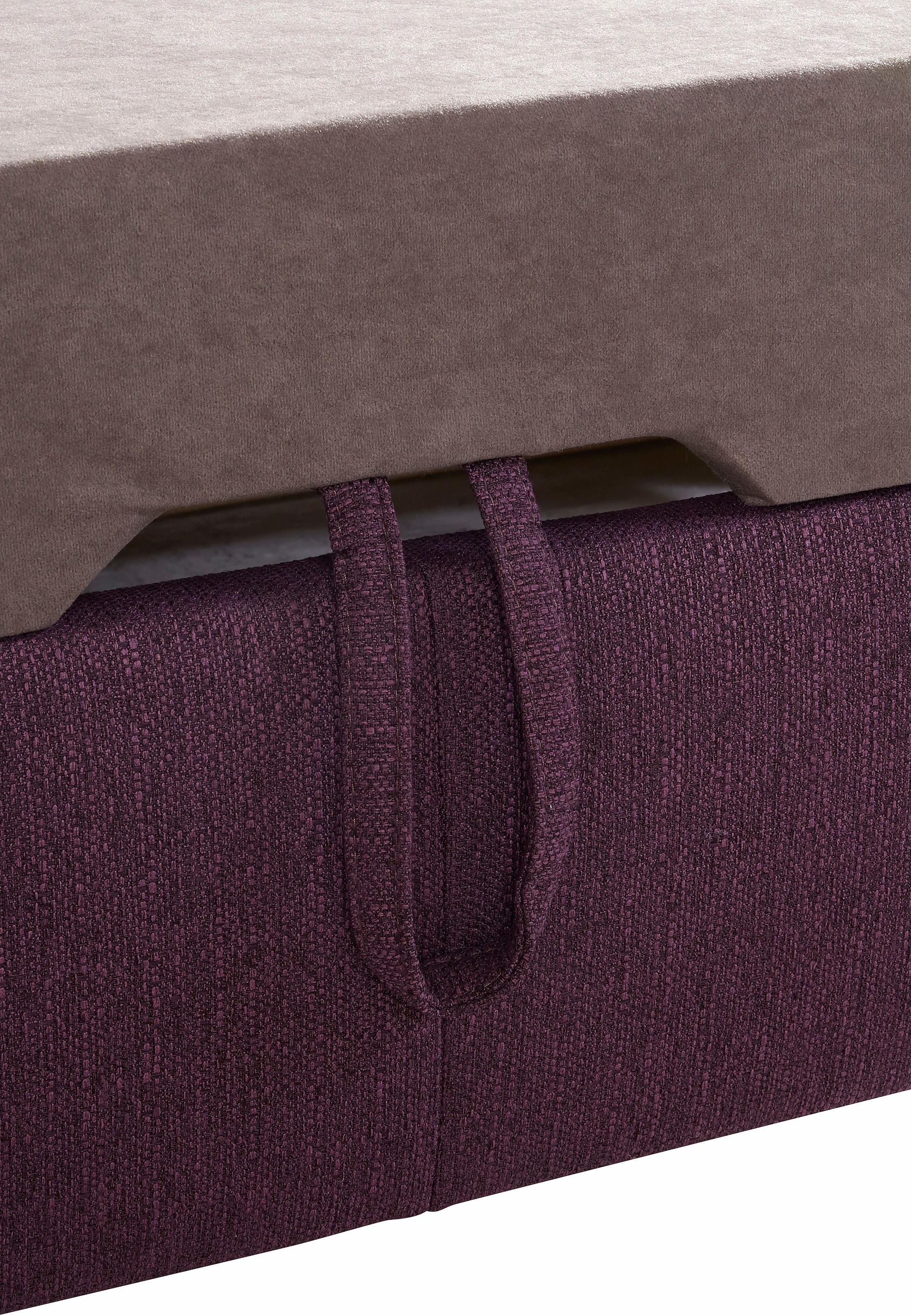 exxpo - sofa fashion Ecksofa »Spring, super bequem, mit Armteil- und Kopfteilfunktion, OTTOs Choice«, L-Form, wahlweise mit Bettfunktion und Bettkasten