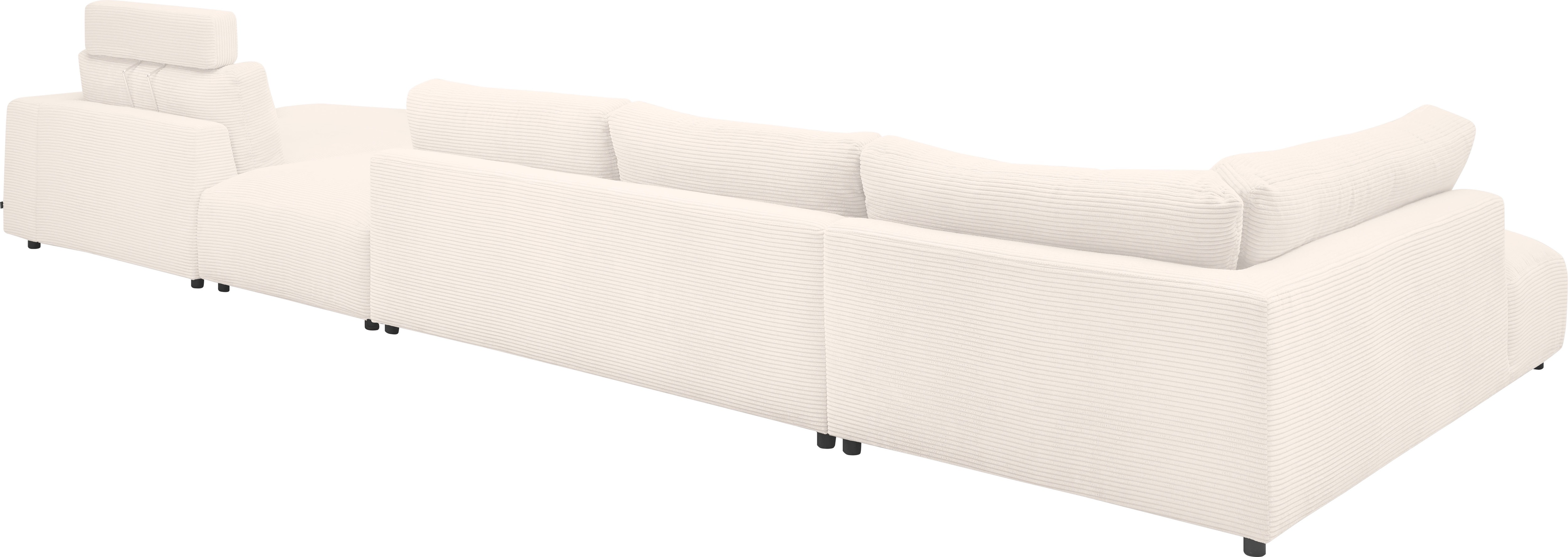 Thumbnail - Musterring Wohnlandschaft "Lucia U-Form" Cord-Bezug, inklusive Kopfstütze, Gesamtbreite 524 cm