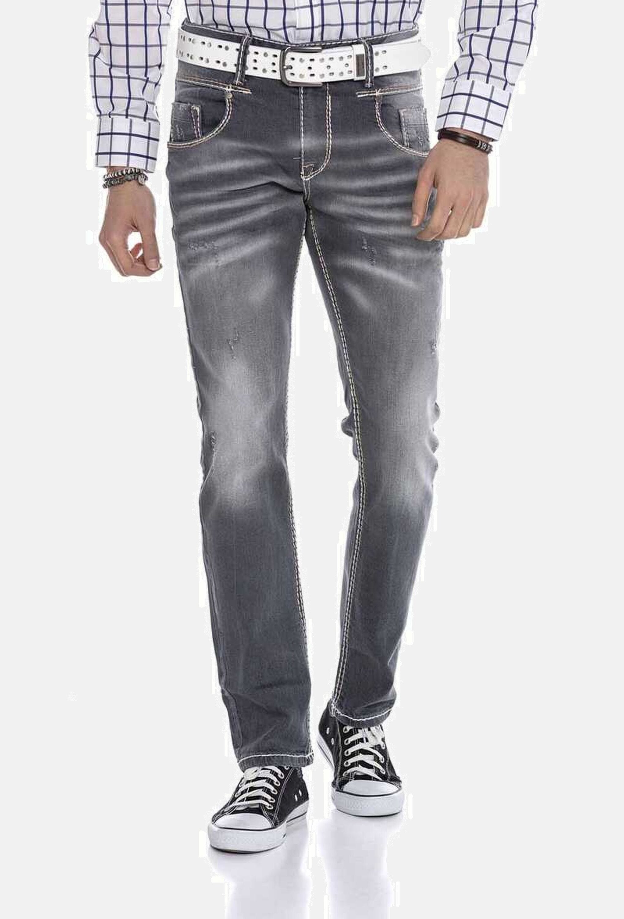 Cipo & Baxx 5-Pocket-Jeans »Cipo & Baxx Jeans« in modernem Straight Fit-Schnitt, CD668